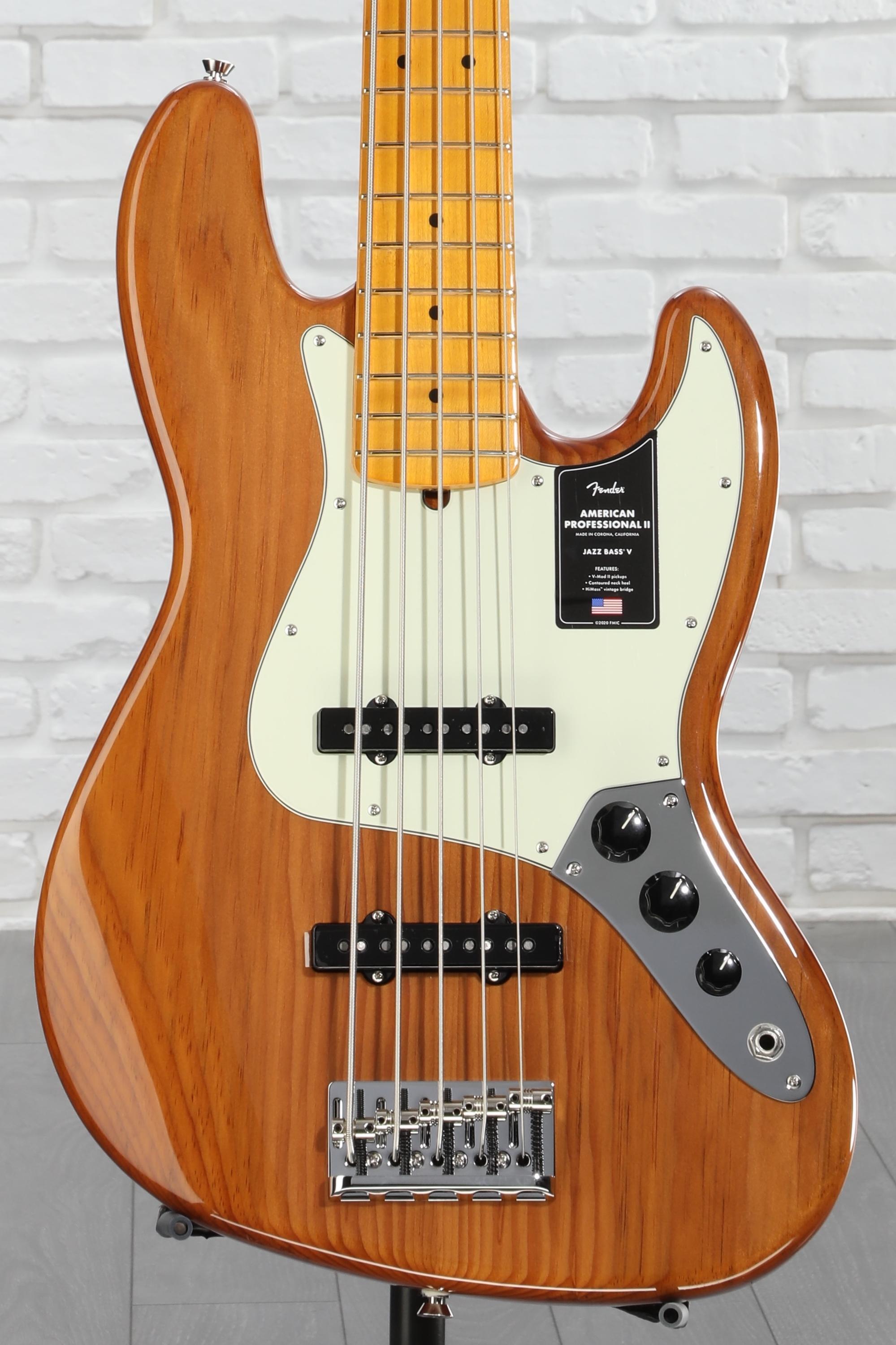 11/22(土)まで　Fender USA American JazzBassV Fender American Professional II Jazz Bass V - Roasted Pine, Maple