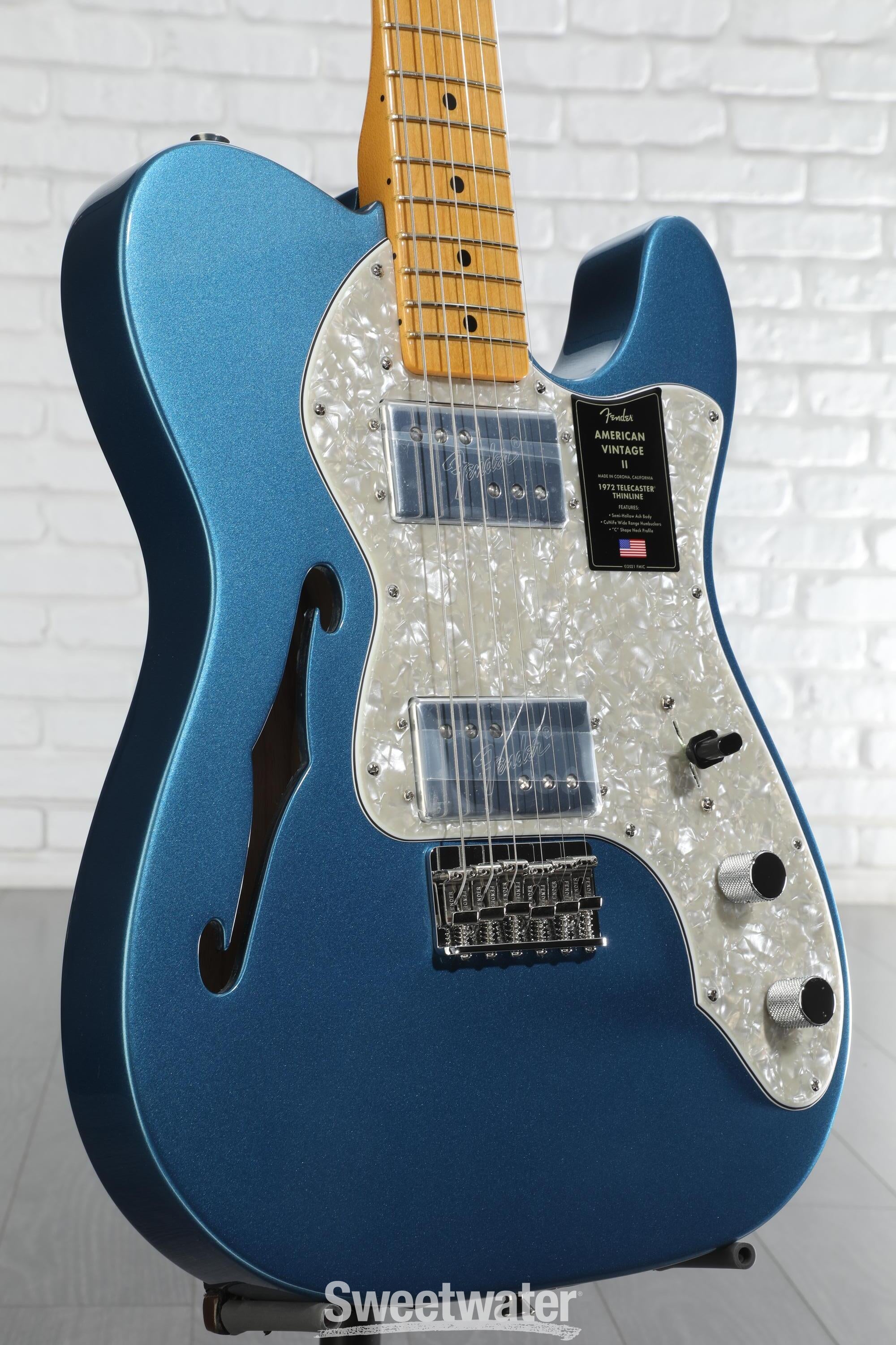 Fender American Vintage II 1972 Telecaster Thinline Electric
