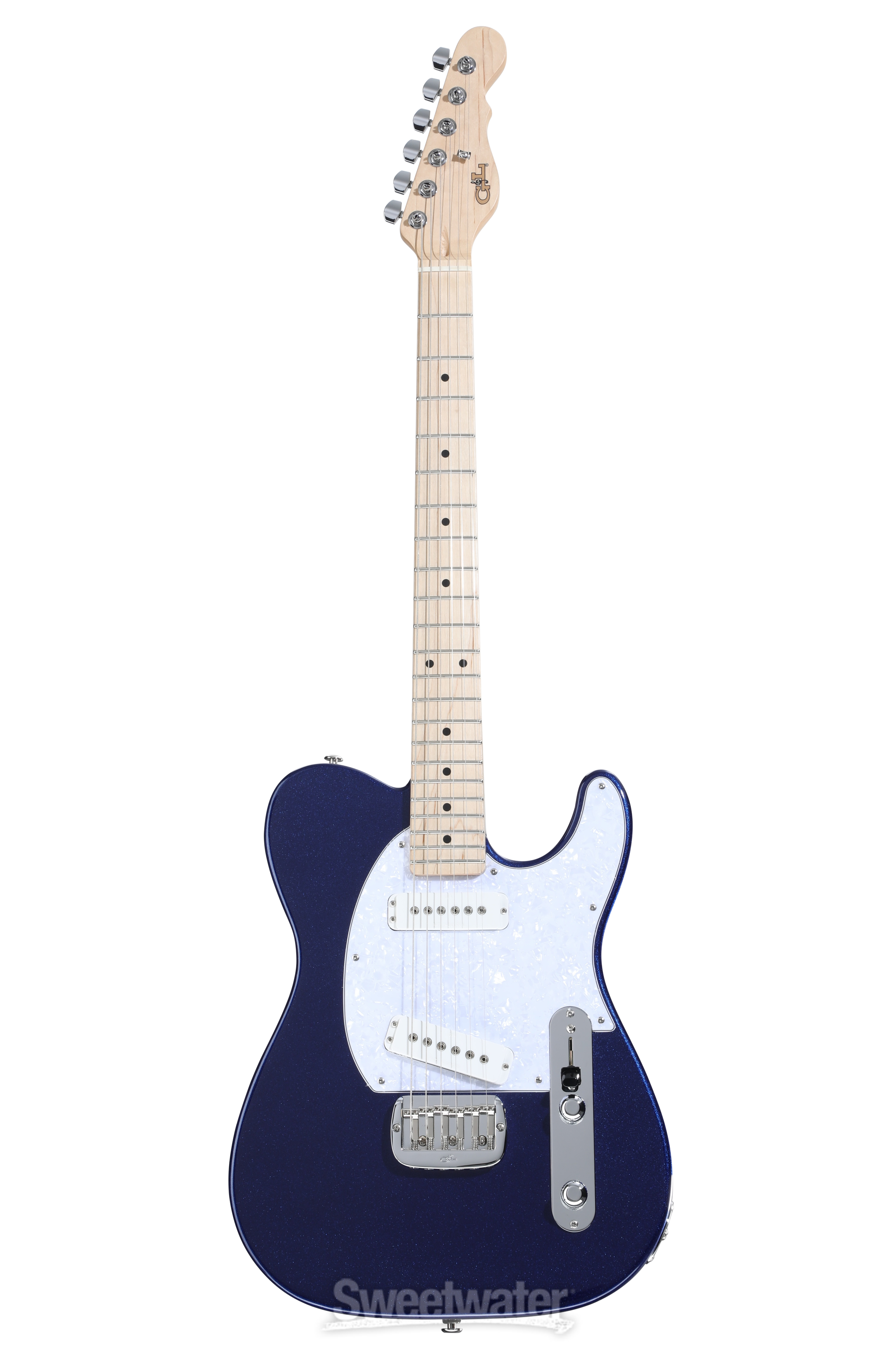 G&L USA ASAT SPECIAL DELUXE フレイムメイプル Platinum G&L Fullerton Deluxe ASAT Special With Maple