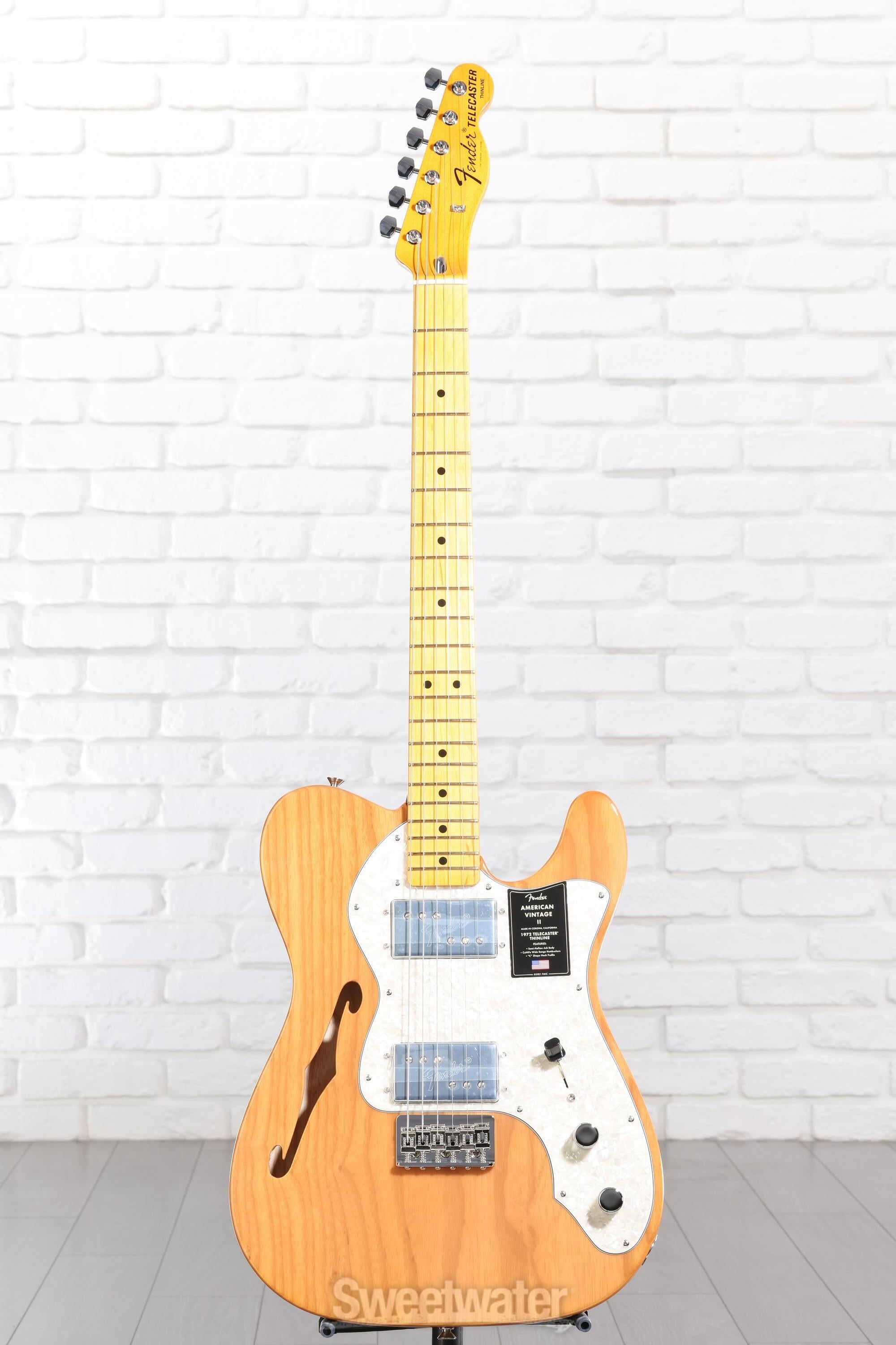 Fender American Vintage II 1972 Telecaster Thinline Electric