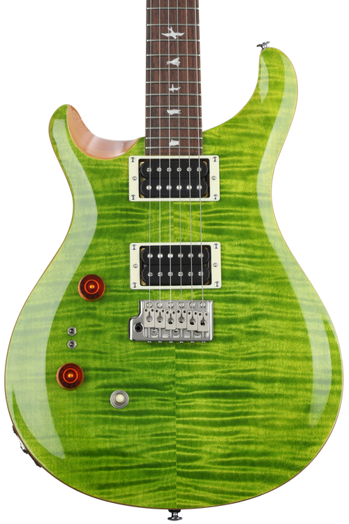 PRS SE Custom 24-08 Left-handed Electric Guitar - Eriza Verde 