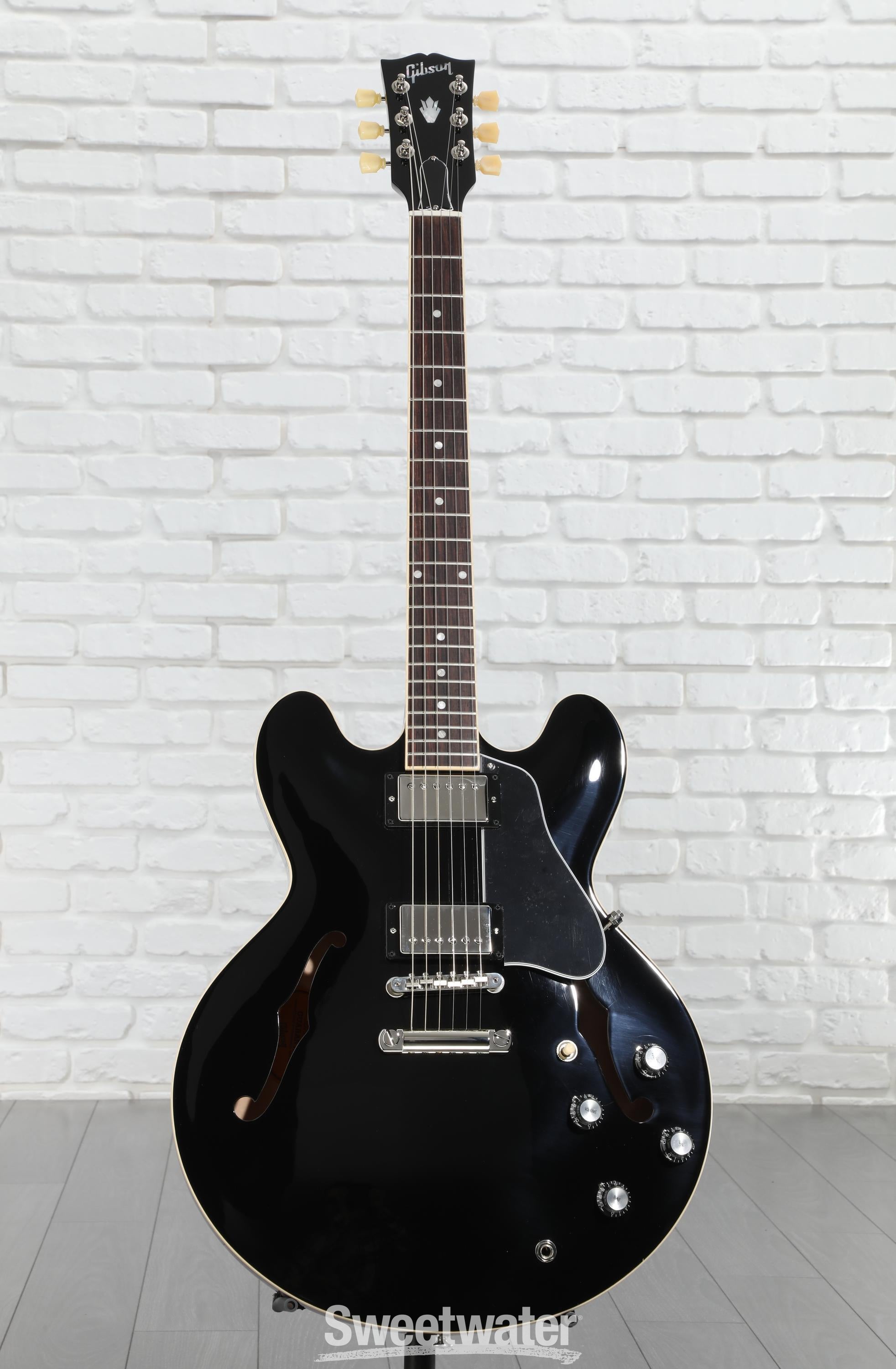 Gibson ES-335 Semi-hollow body Electric Guitar - Vintage Ebony