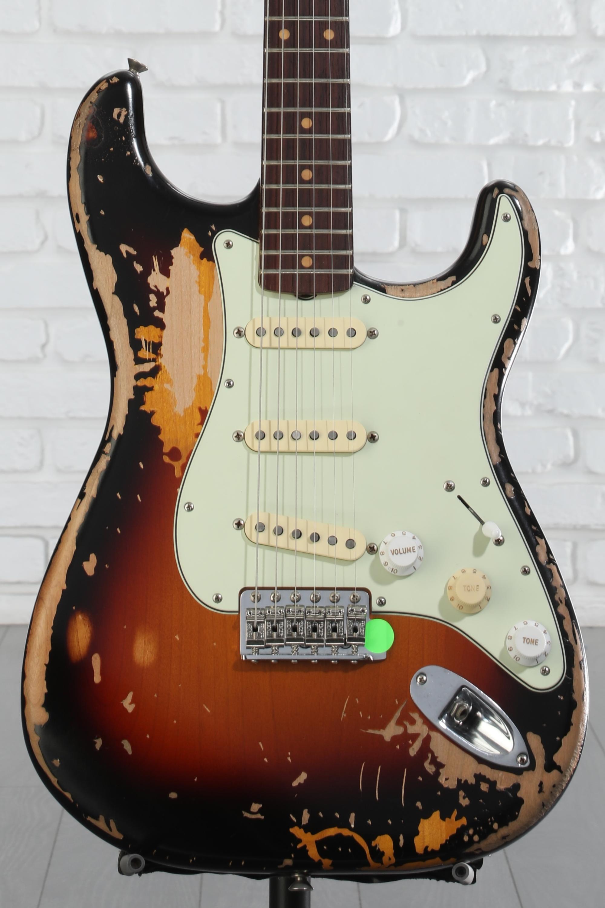ギター Fender Stratocaster mike mccready Fender Mike McCready Stratocaster Electric Guitar - 3-color