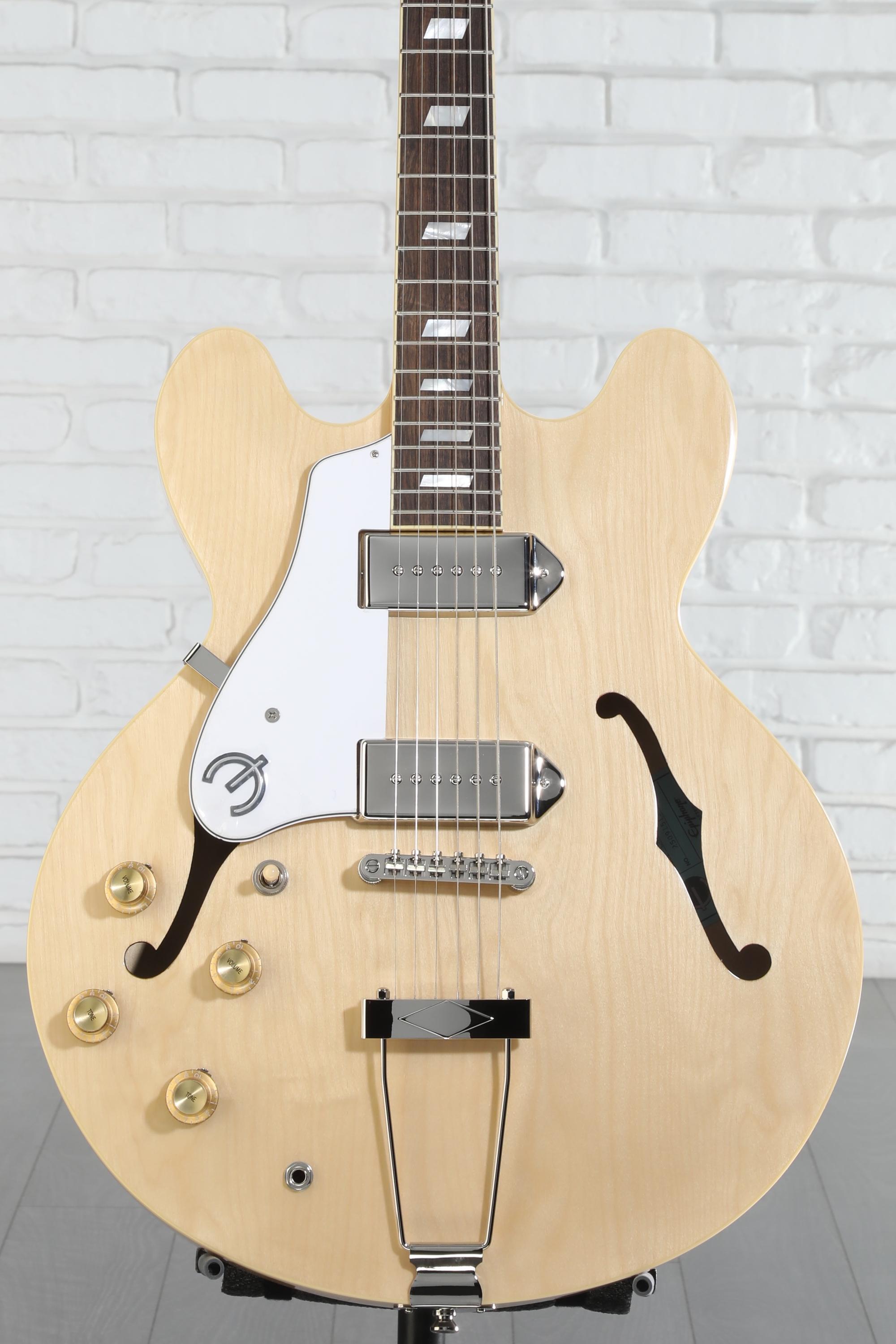 Epiphone Casino Hollowbody Electric Guitar - Natural | Sweetwater