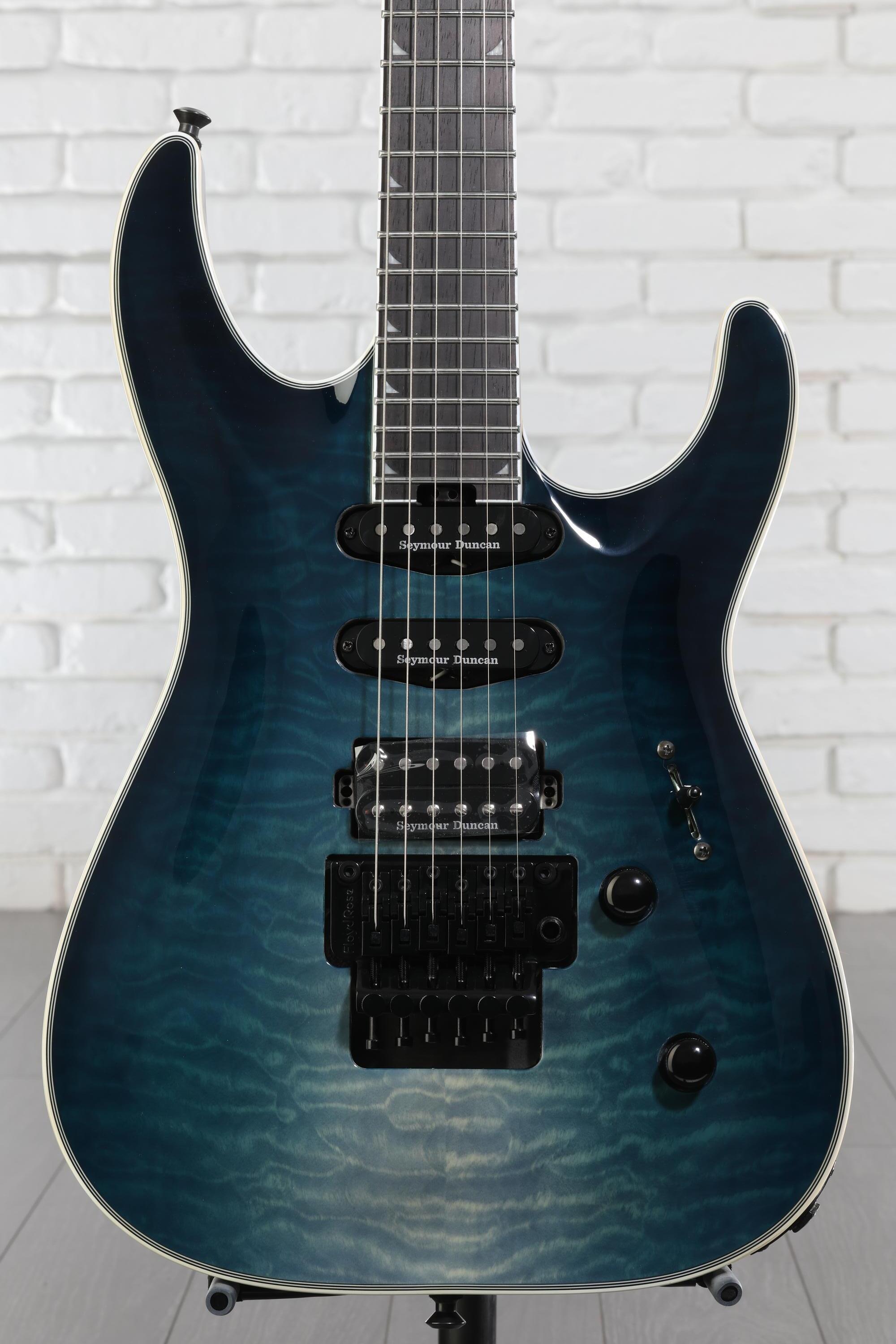 【サイン付き】Prologue of sola Jackson Pro Plus Series Soloist SLA3Q Electric Guitar - Polar