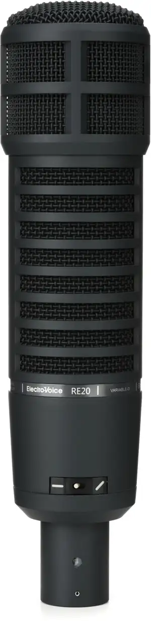 RE20 Dynamic Broadcast Microphone with Variable-D - Black