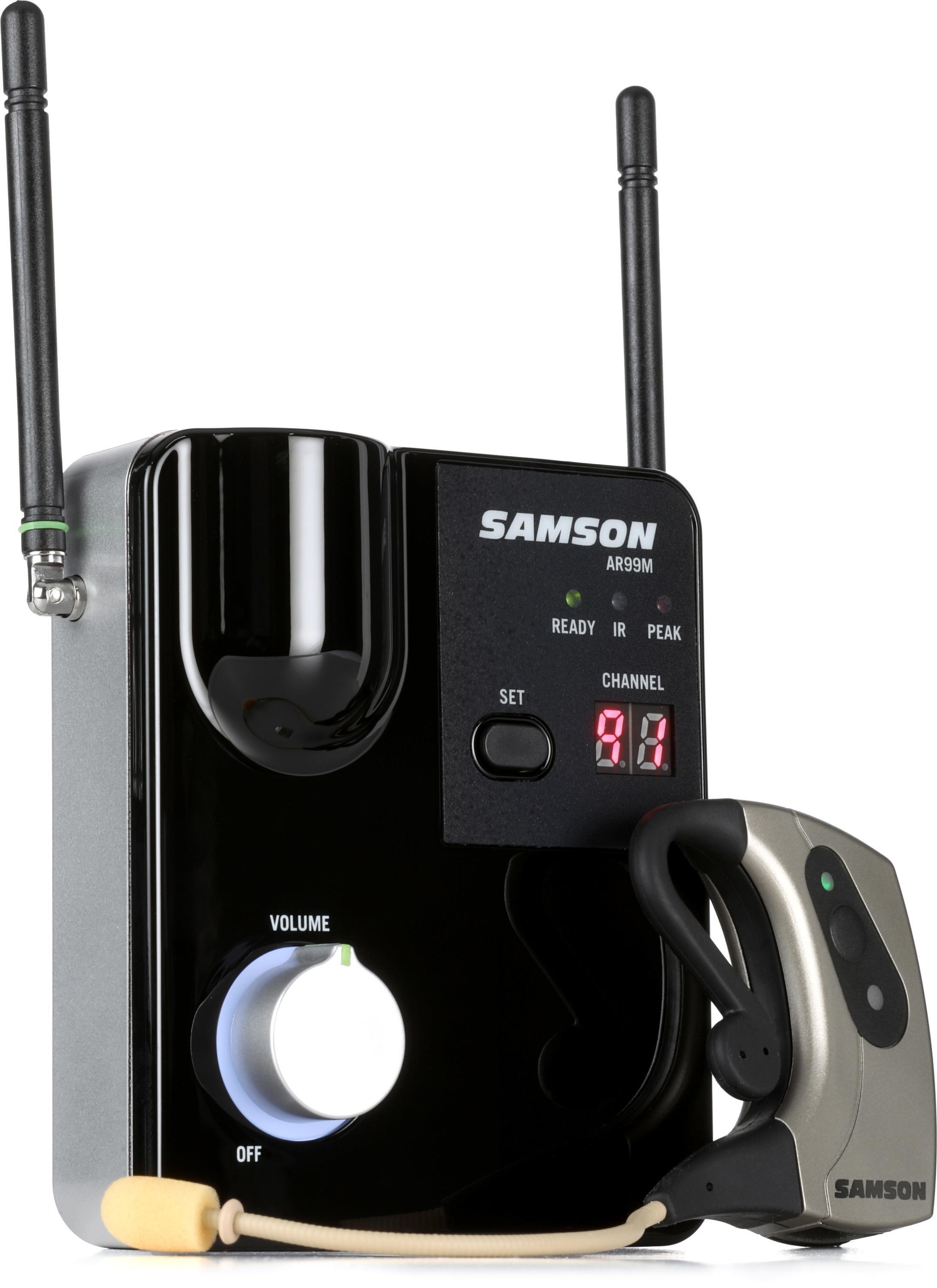 Samson AirLine 88x Headset Wireless System - D Band | Sweetwater