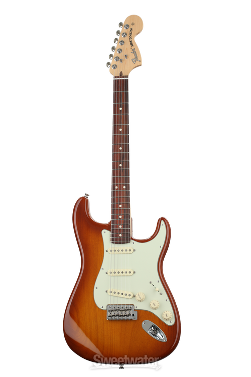 Fender American Performer Stratocaster - Honeyburst with Rosewood  Fingerboard