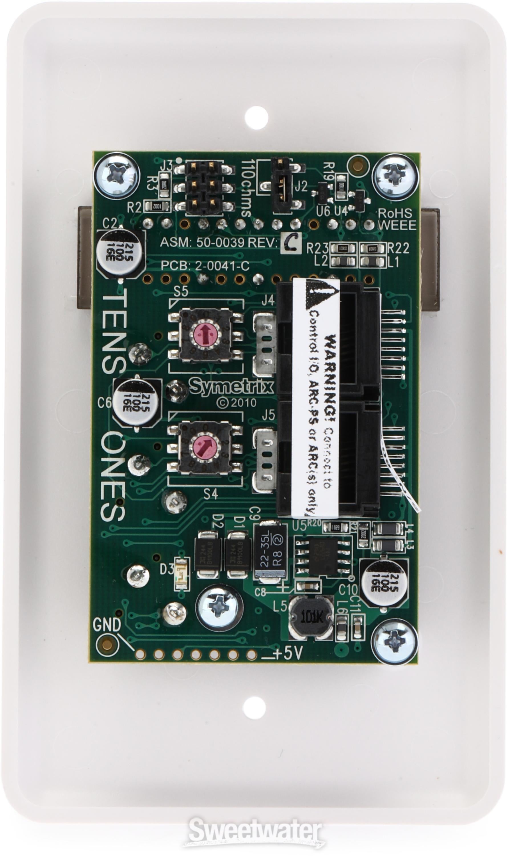 Symetrix ARC-2e Wall Control Panel - White | Sweetwater