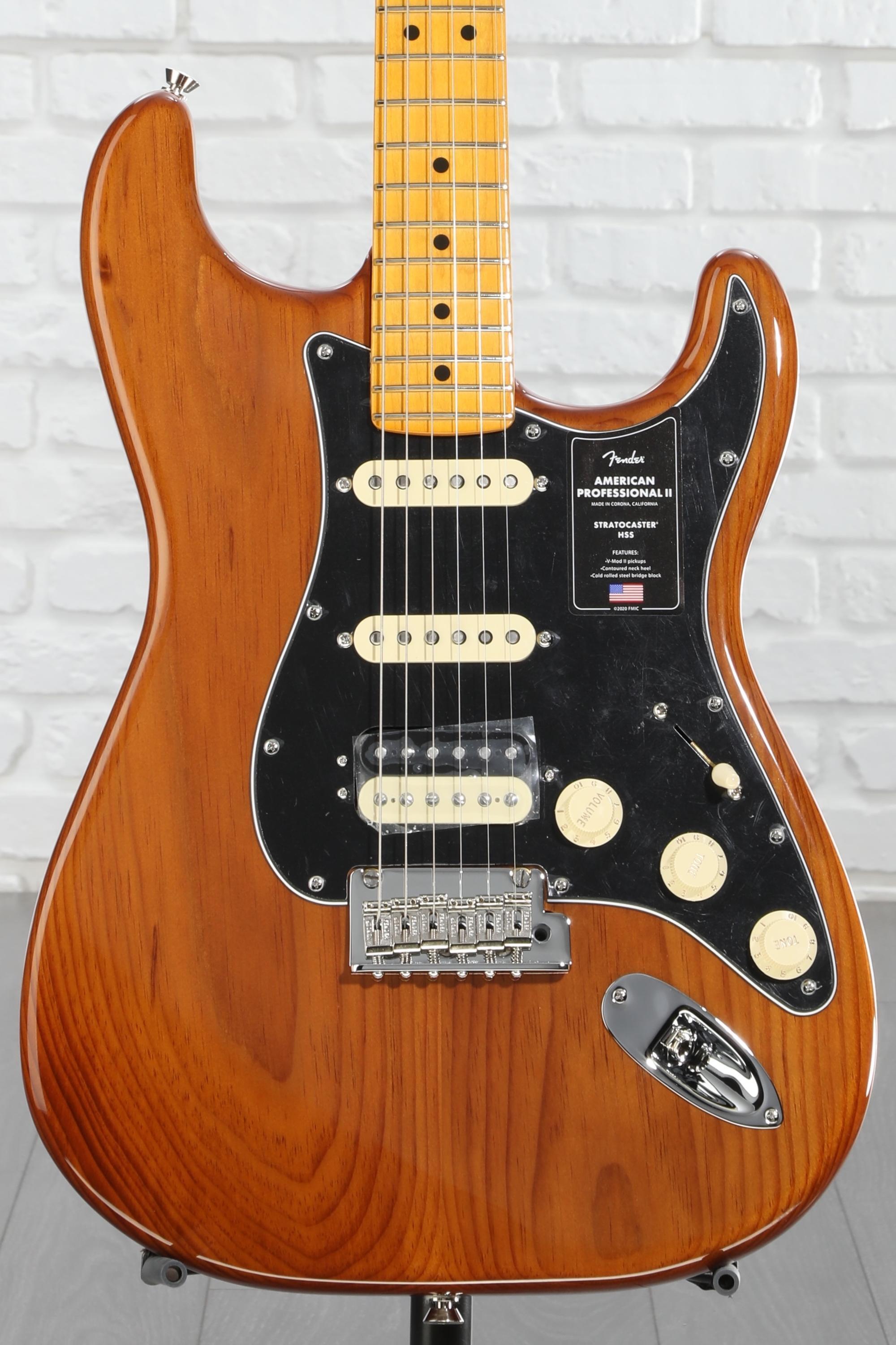 Fender American Professional II Stratocaster HSS - Roasted Pine