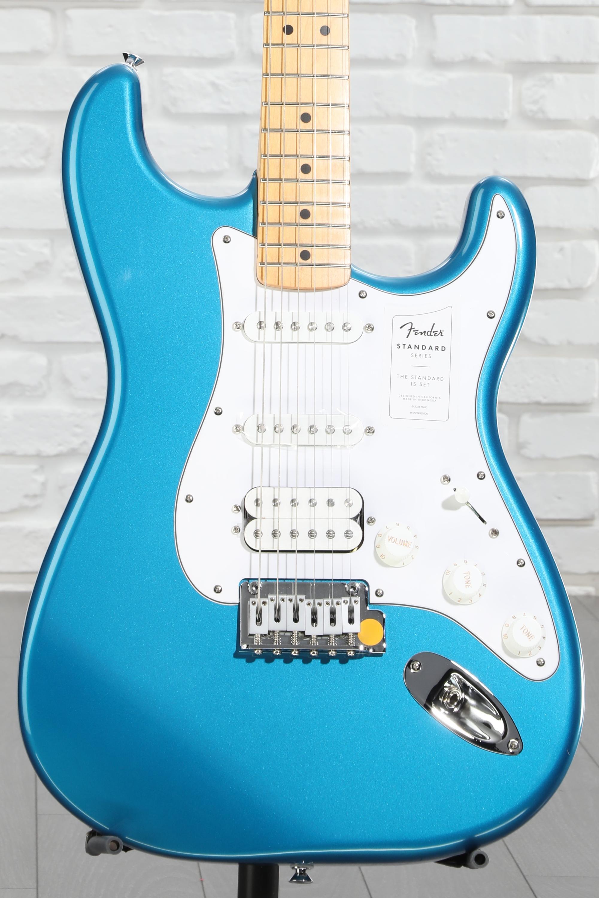 Fender Standard Stratocaster HSS Electric Guitar - Aqua Marine