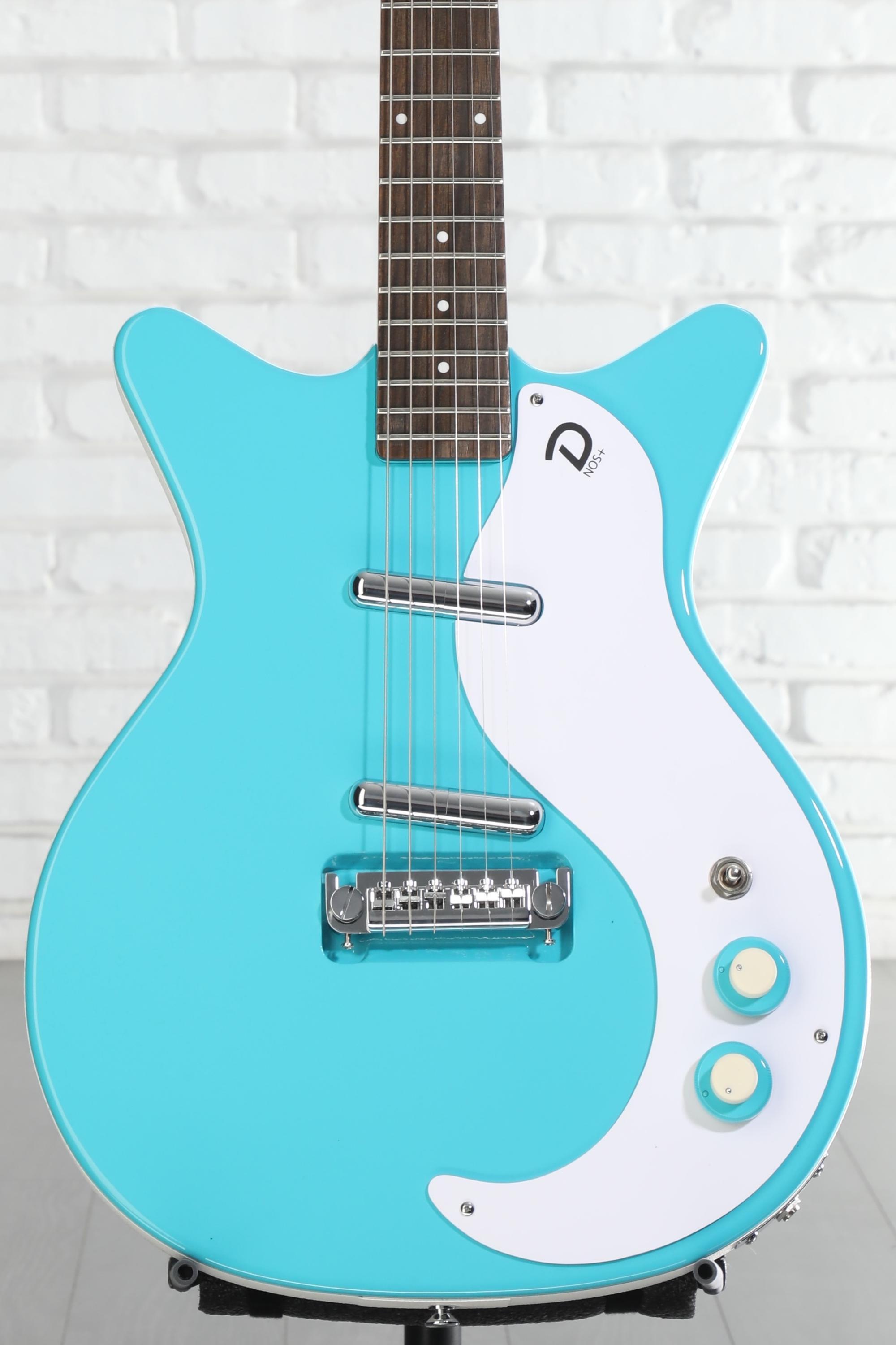Danelectro '59M NOS+ Electric Guitar - Baby Blue | Sweetwater