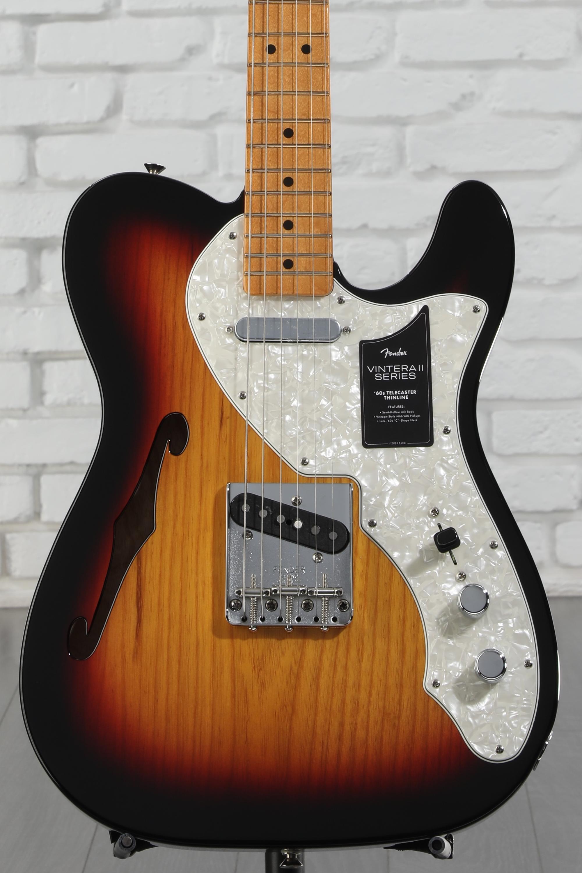 ギター Fender Vintera II60s Telecaster Thinline Amazon.com: Fender Vintera II '60s Telecaster Thinline