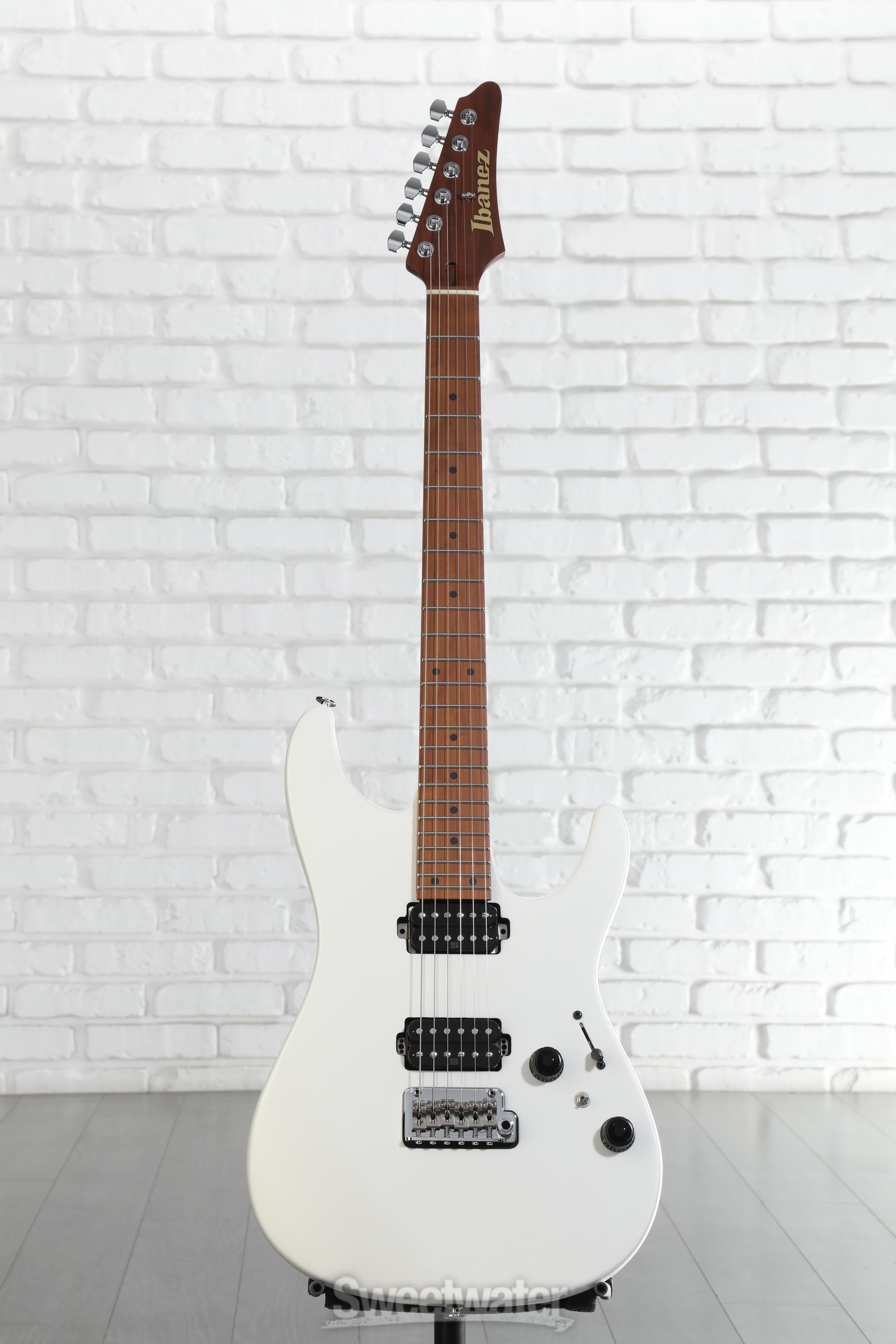 Ibanez Prestige AZ2402 Electric Guitar - Pearl White Flat Reviews