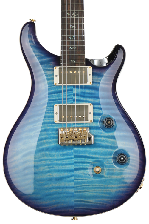 PRS Wood Library Custom 24 - Aquableux Purple Burst, Pattern