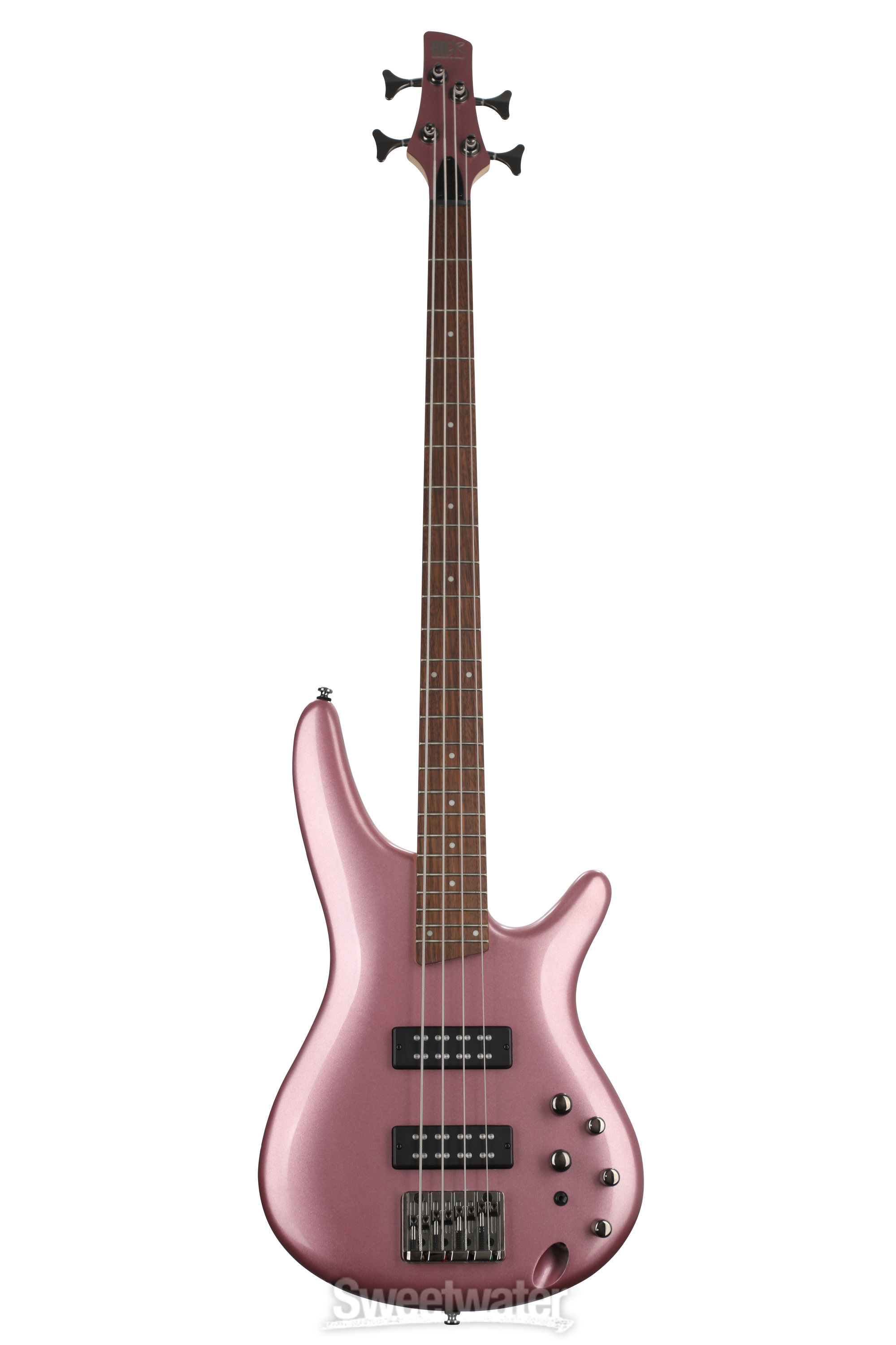 Ibanez bass store pink