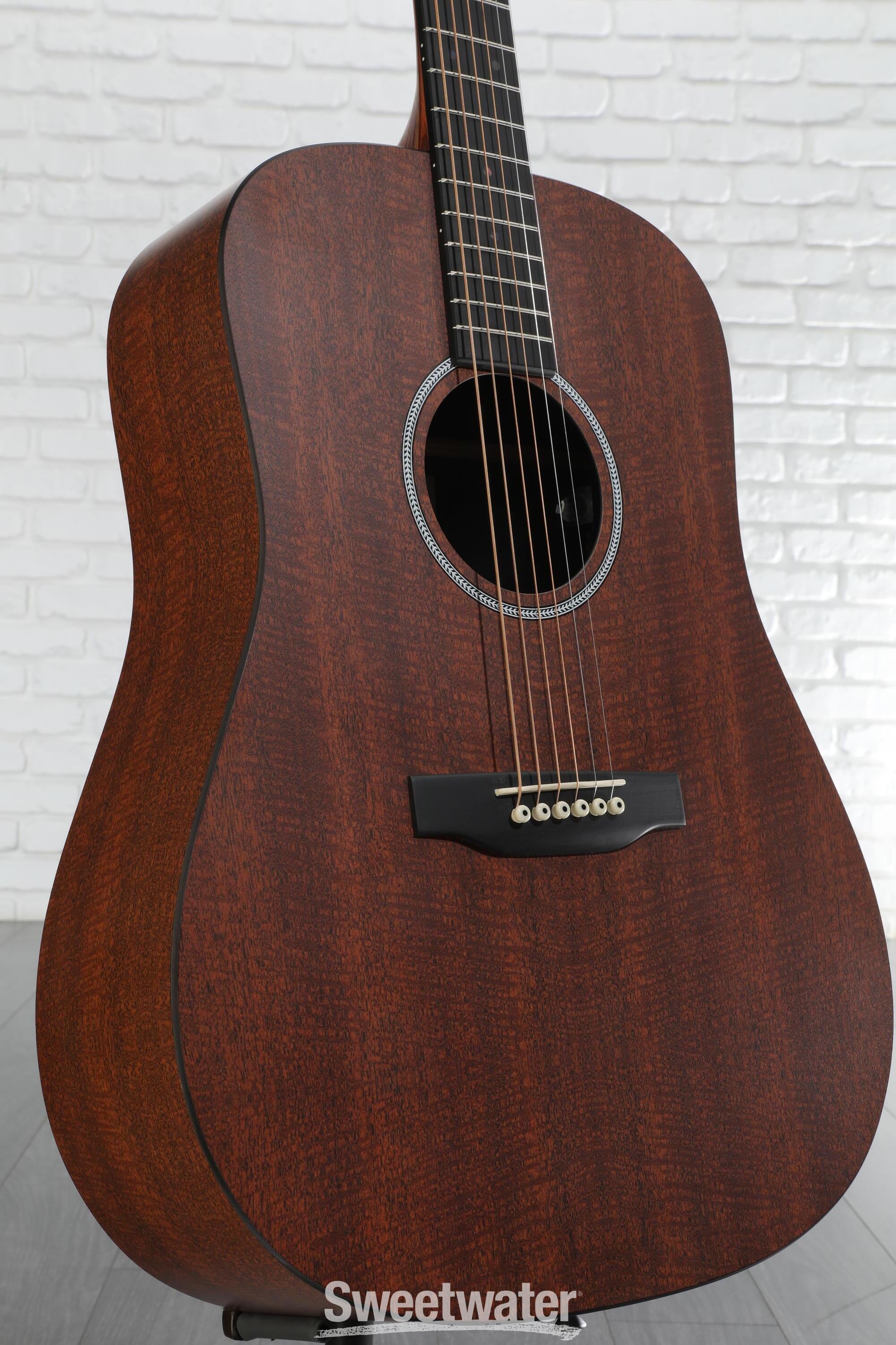 Martin D-X1E Mahogany Acoustic-electric Guitar - Figured Mahogany