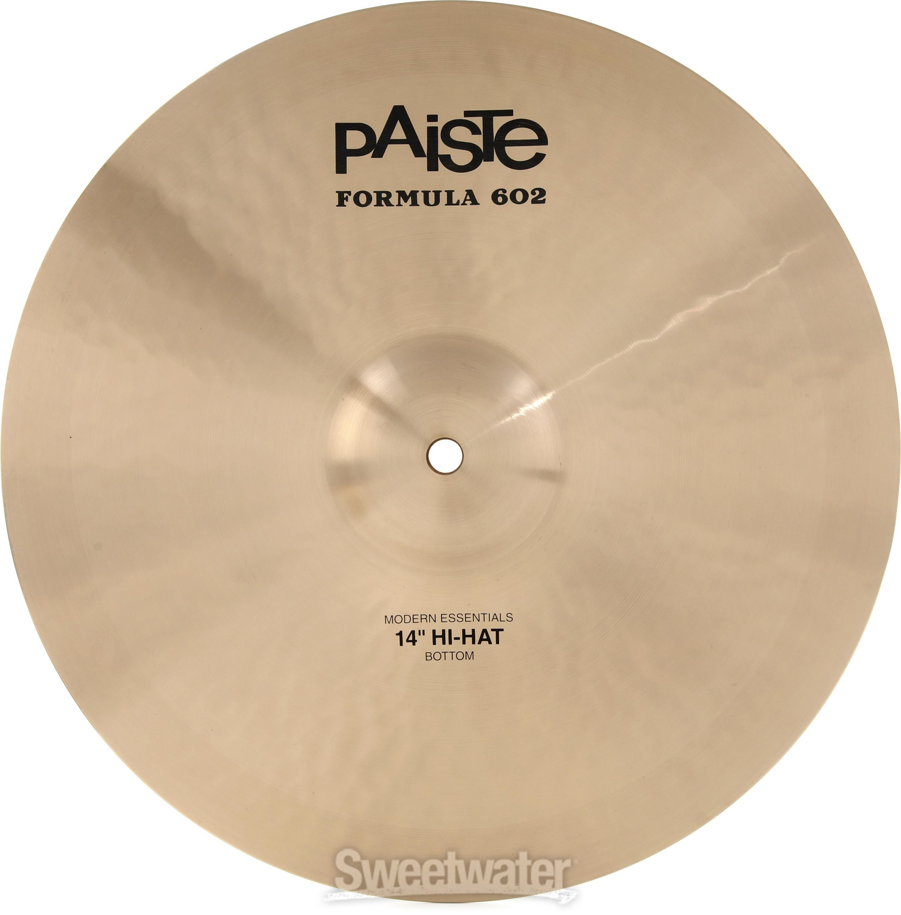 Paiste 14 inch Formula 602 Modern Essentials Hi-hat Cymbals