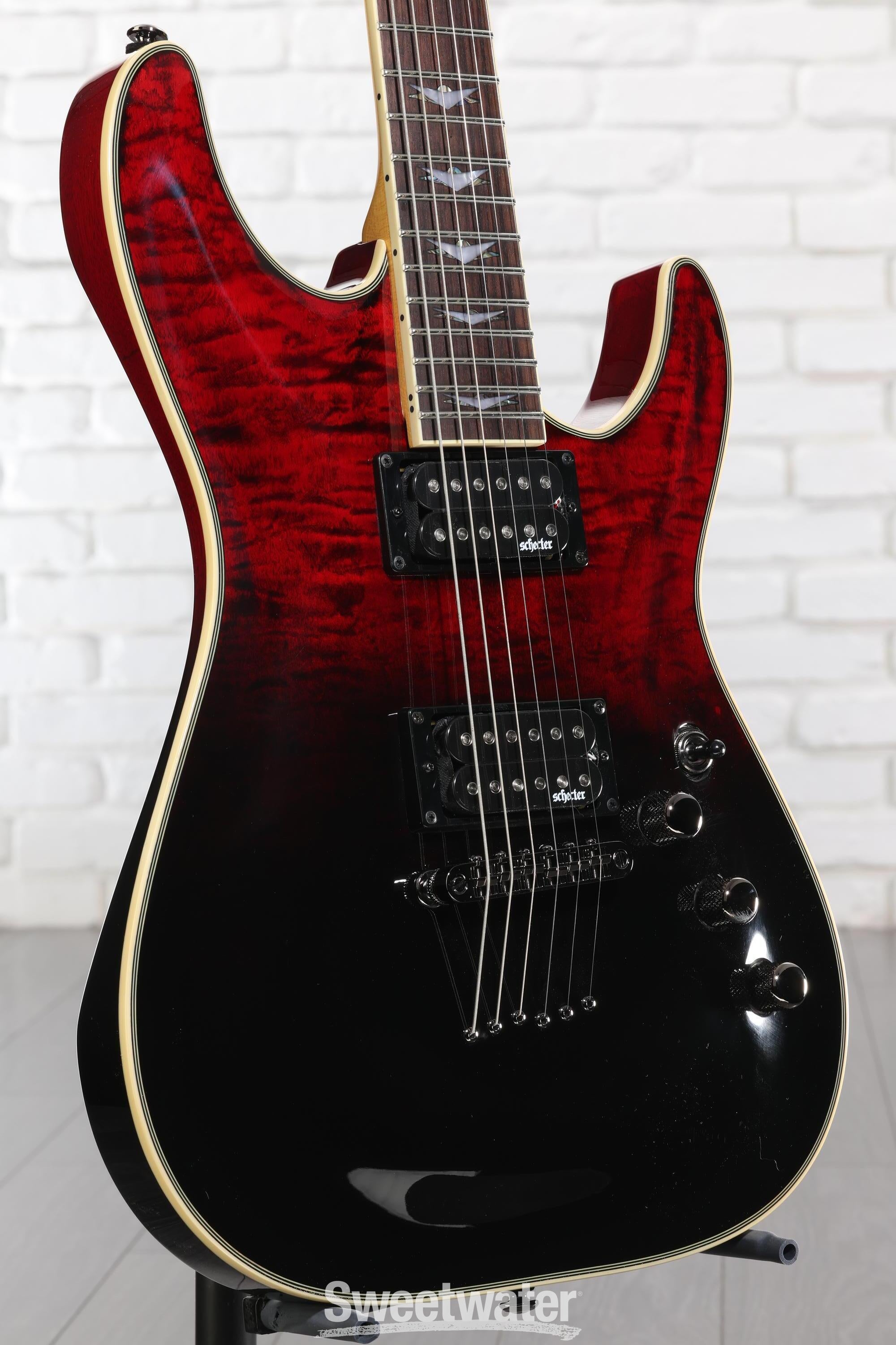 Photo of Schecter Omen Extreme-6 Electric Guitar - Blood Red