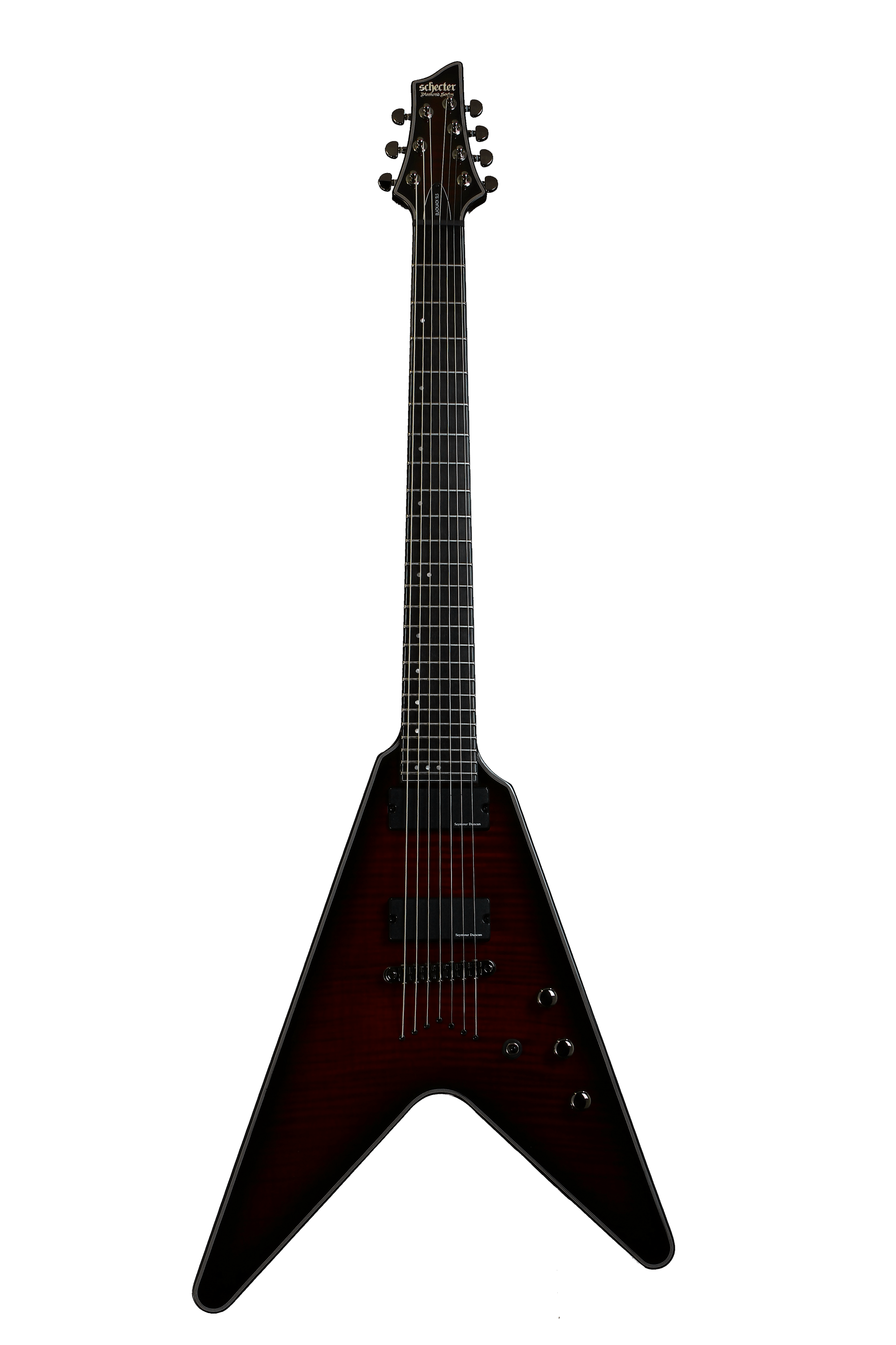 Schecter Blackjack SLS V-7 Special Edition - Crimson Red Burst