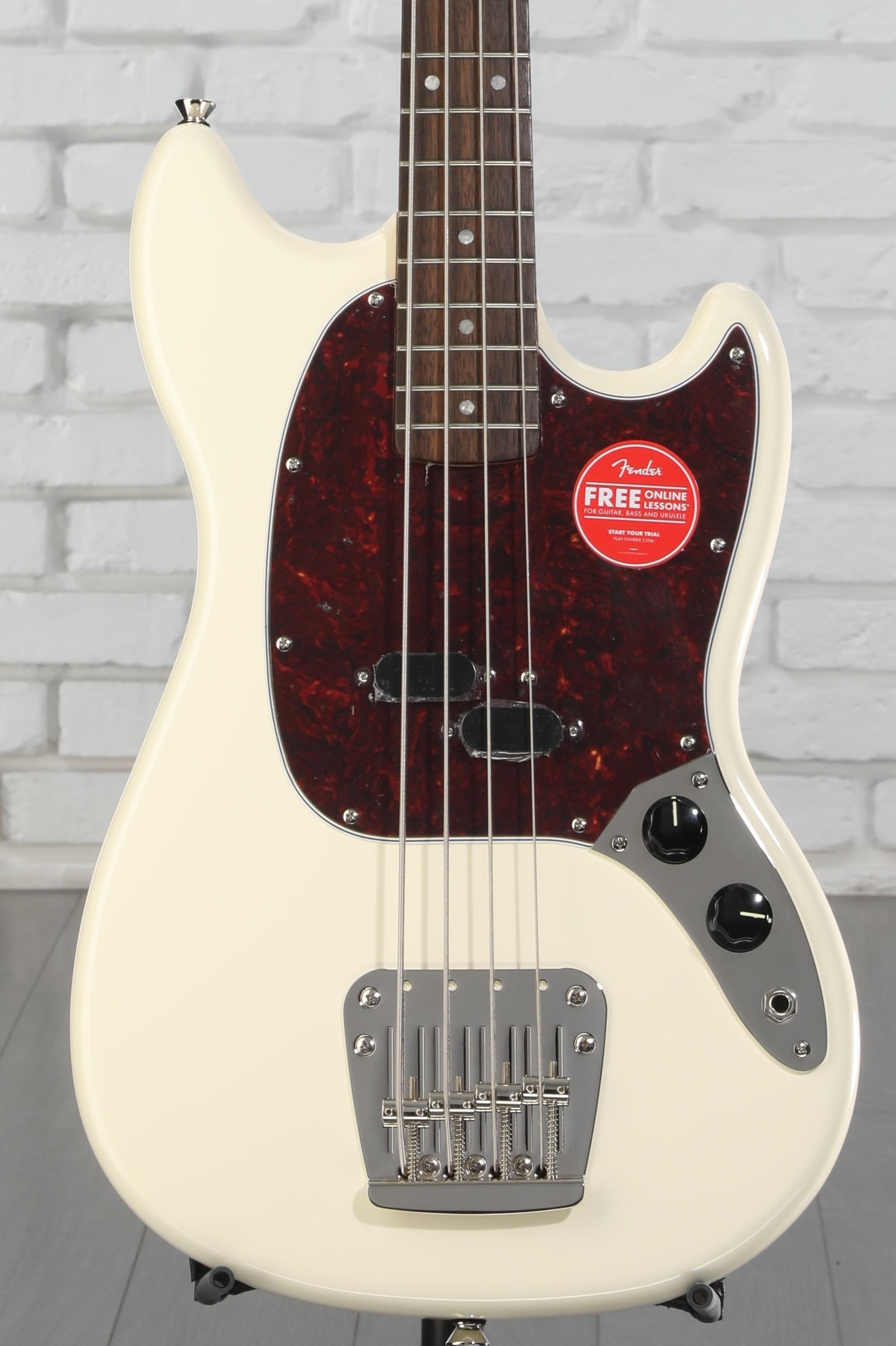 ベース Squier Mustang Bass Squier Classic Vibe '60s Mustang Fretted 4-String Solid Body
