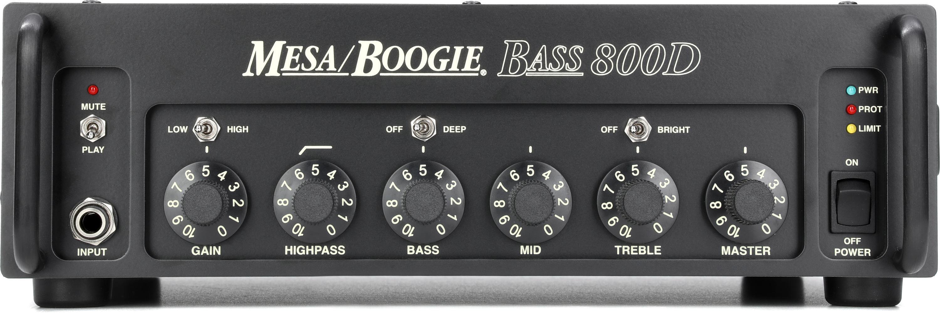 Photo of Mesa/Boogie Bass 800D 800-watt Bass Amplifier Head