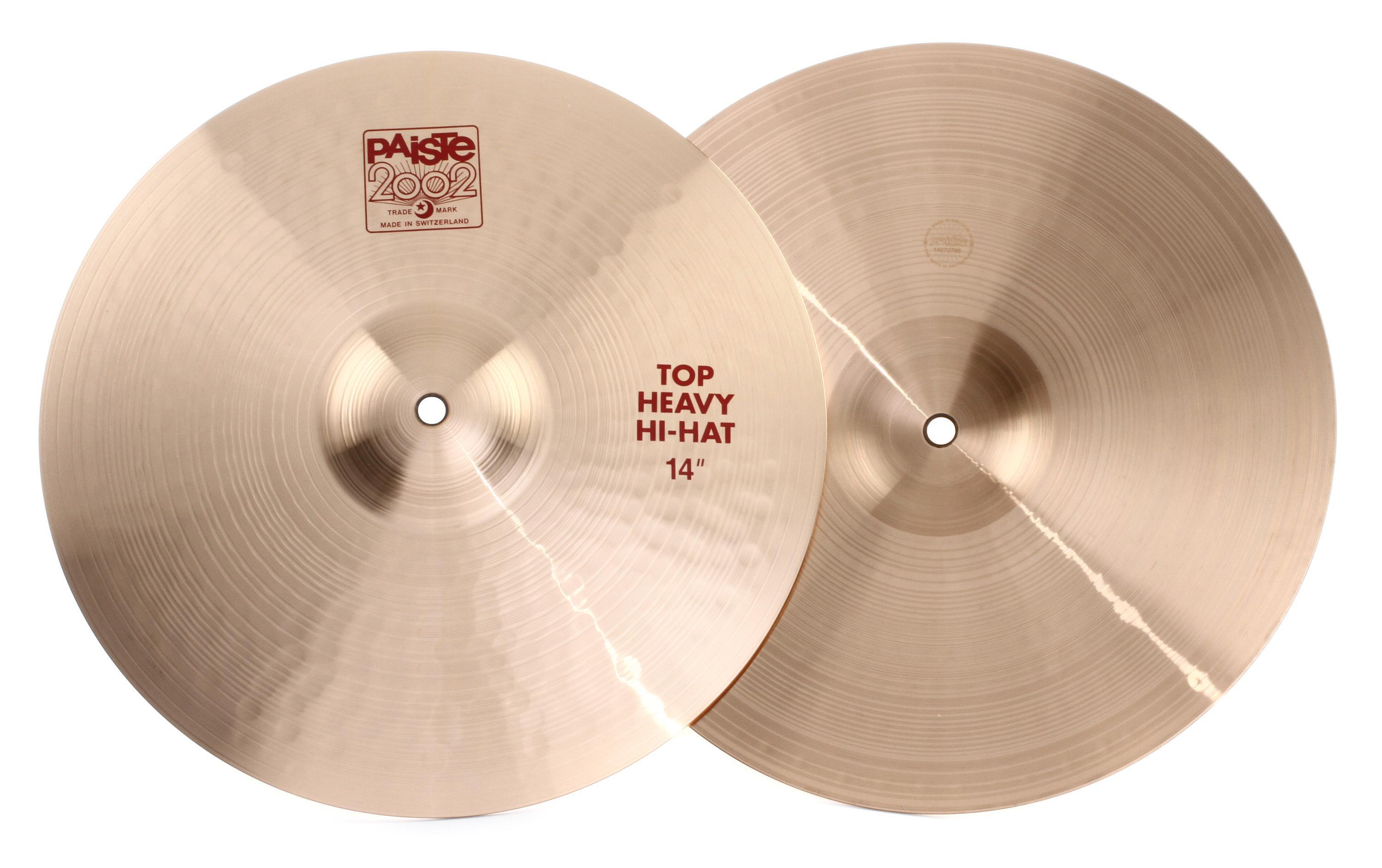 Paiste 14-inch 2002 Heavy Hi-hat Cymbals