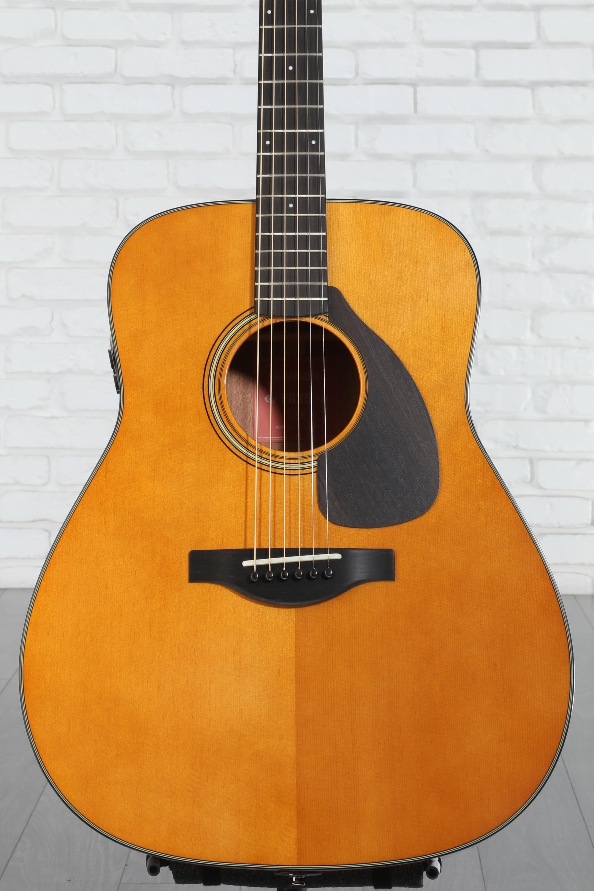 ギター YAMAHA FGX5 Yamaha FGX5 Red Label Acoustic Electric Guitar - Made In Japan