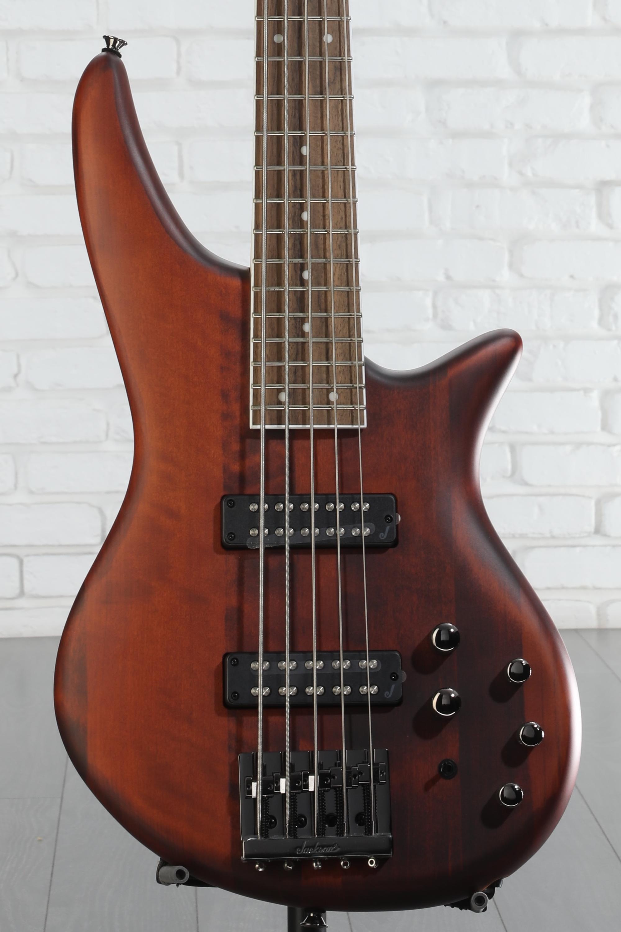 Jackson Spectra JS3V Bass Guitar - Walnut Stain | Sweetwater
