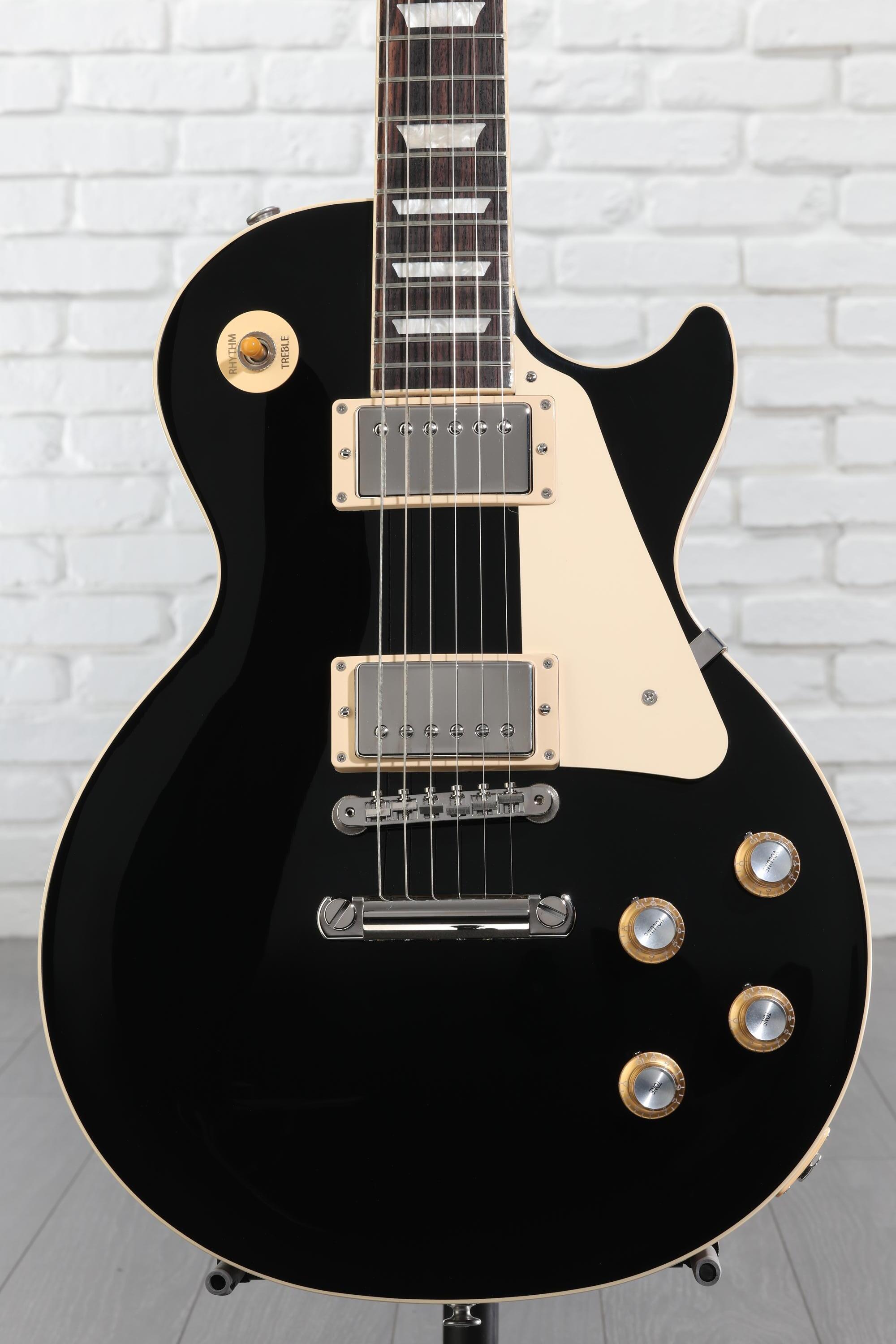 Gibson Les Paul Standard '60s Plain Top Electric Guitar - Ebony