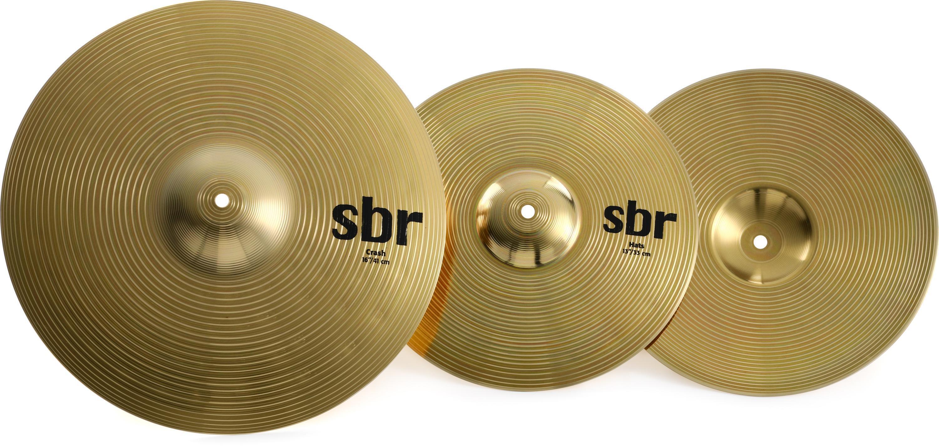 Photo of Sabian SBR First Cymbal Set - 13/16 inch