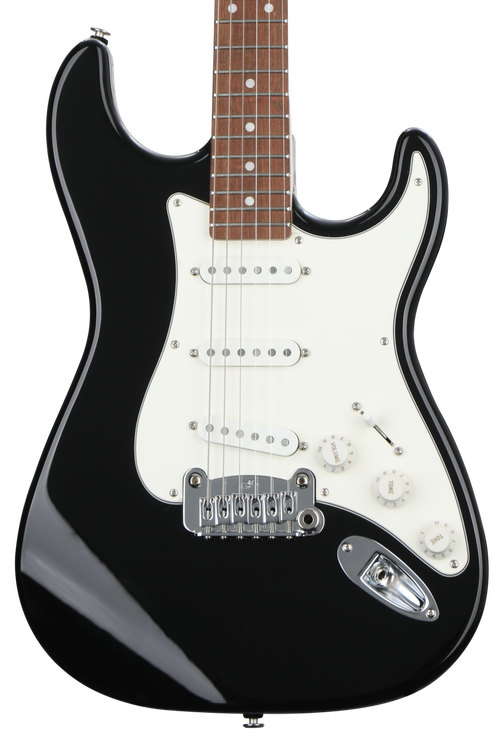 G&L Fullerton Deluxe Legacy Electric Guitar - Jet Black with