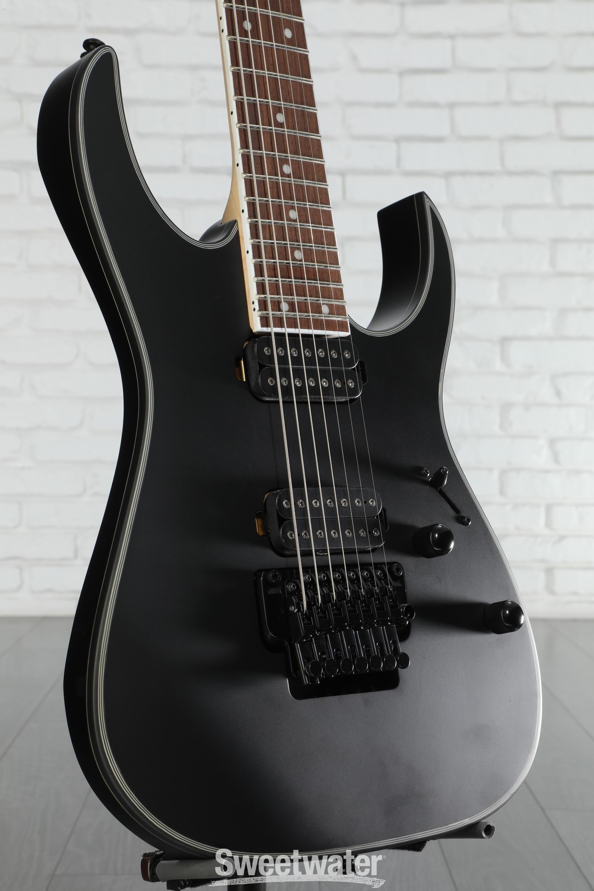 7弦　Ibanez RG7420EX Ibanez RG7420EX BKF 7-String Guitar Black Flat Electric Guitar