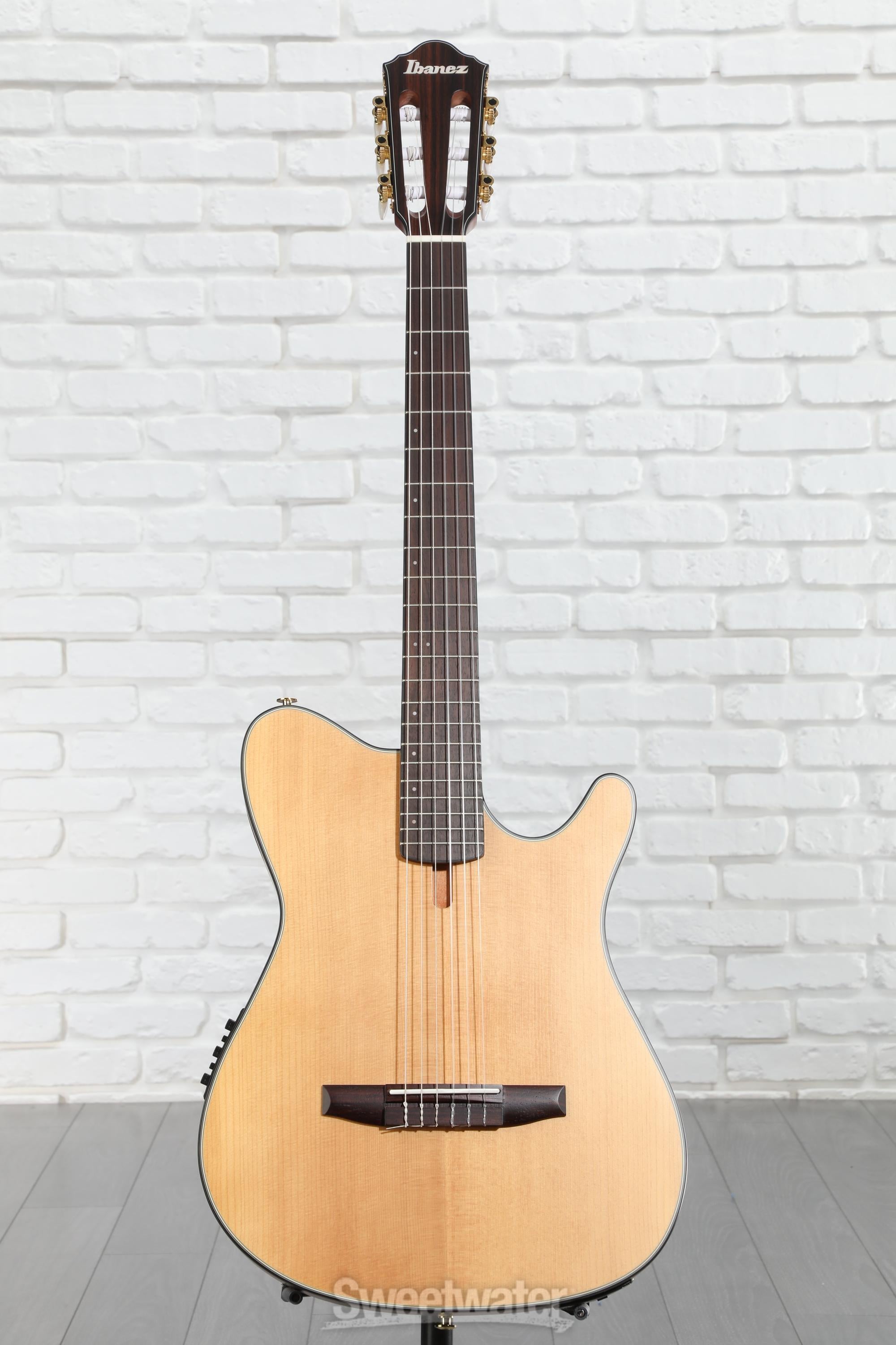 Ibanez FRH10N Thinline Nylon Acoustic-electric Guitar - Natural