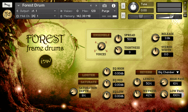 Photo of Impact Soundworks Forest Frame Drums Instrument for Kontakt