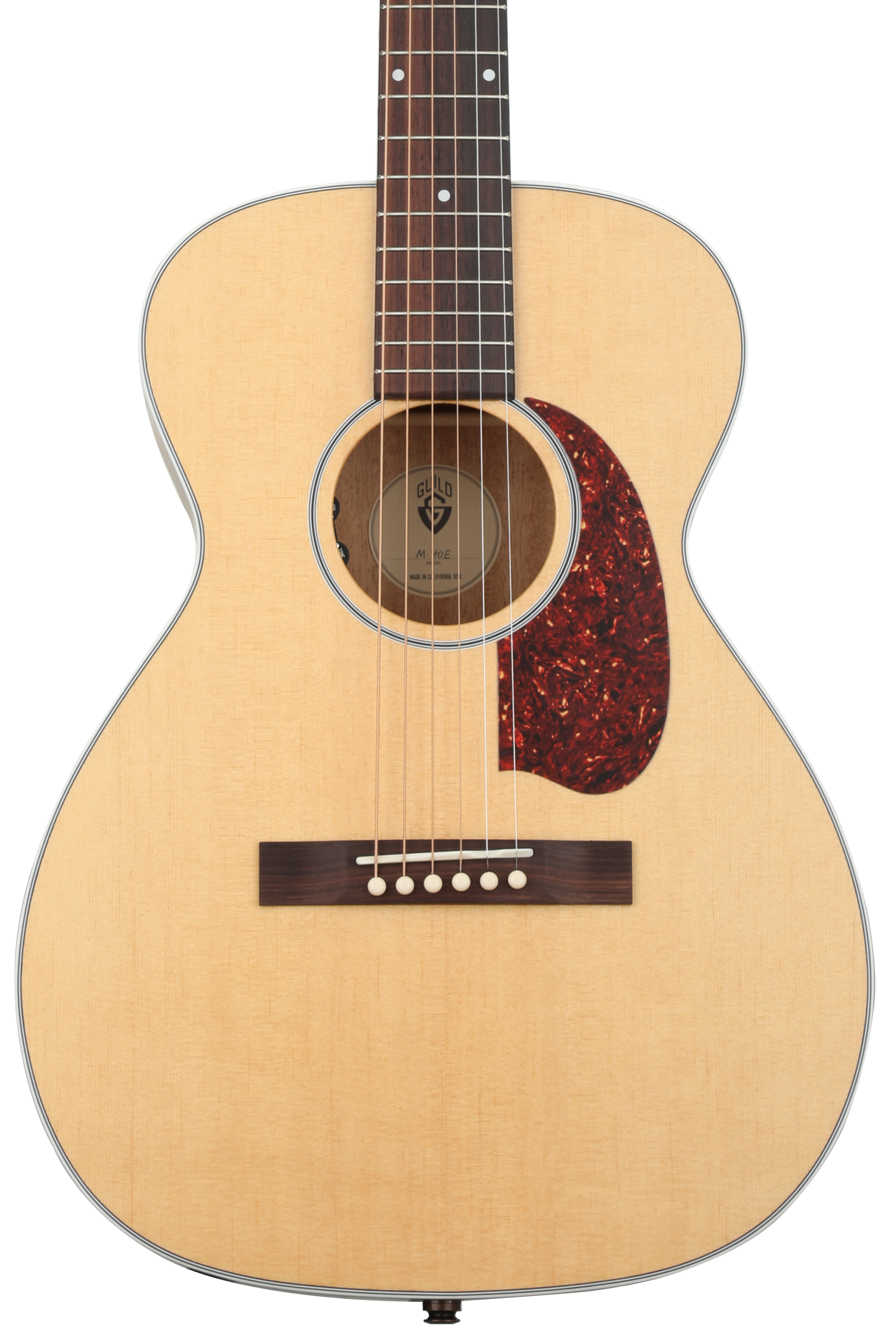 ギター Guild M-40E MADE IN CALIFORNIA,USA Guild M-40E Troubadour Acoustic-Electric Guitar - Natural | Sweetwater