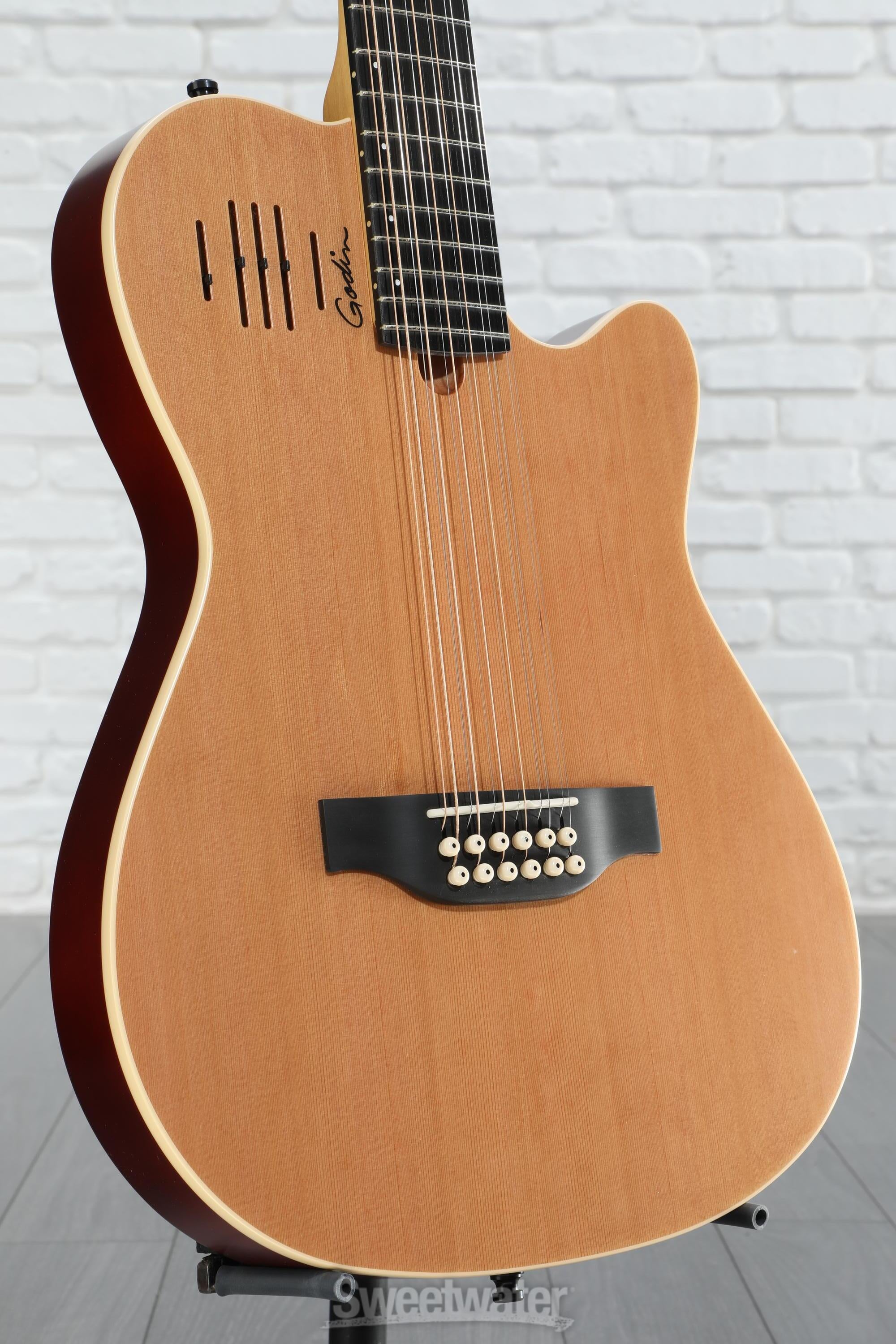 Godin A12 12-String Acoustic-Electric Guitar - Natural