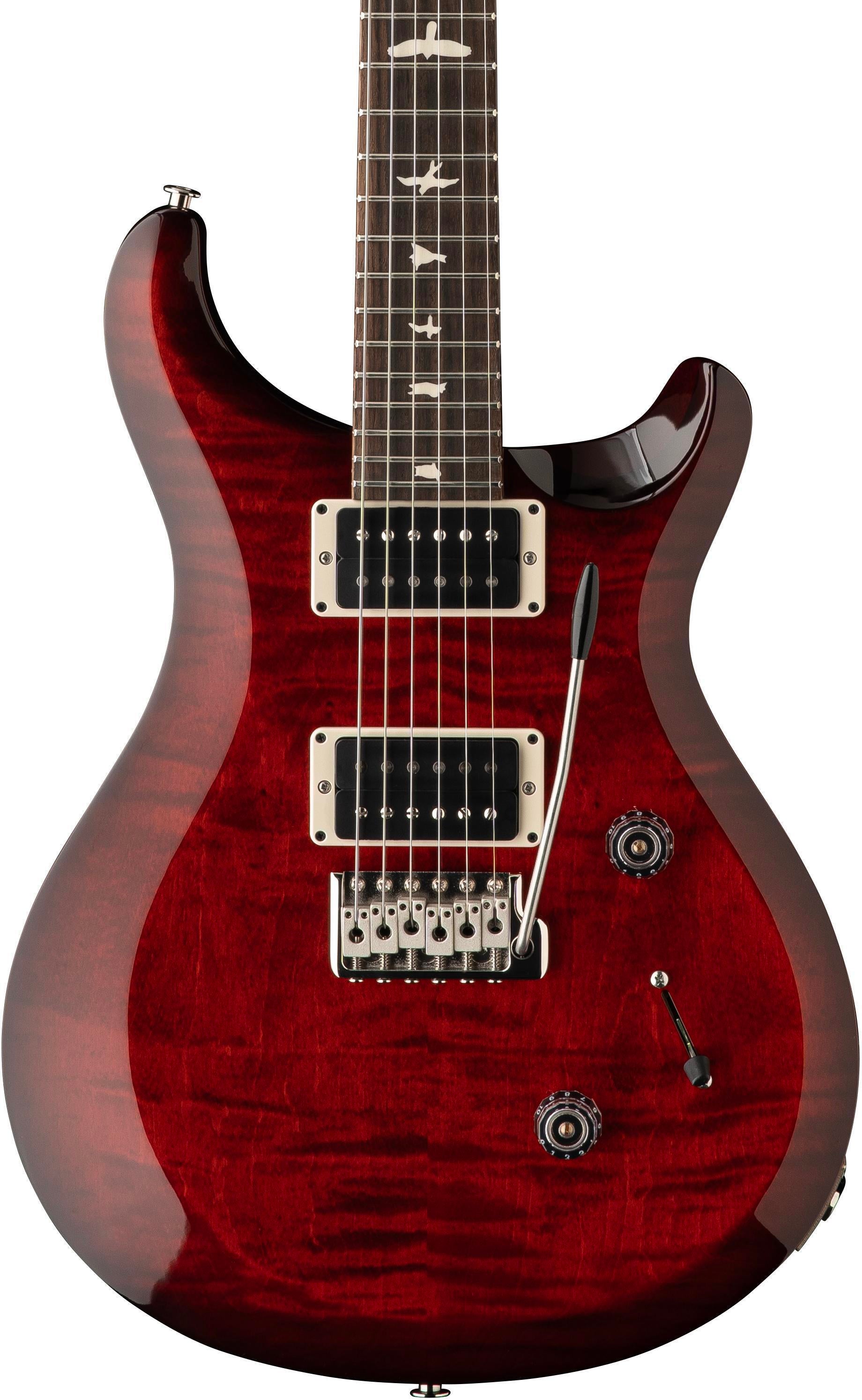 PRS S2 Custom 24 Electric Guitar - Fire Red Burst | Sweetwater