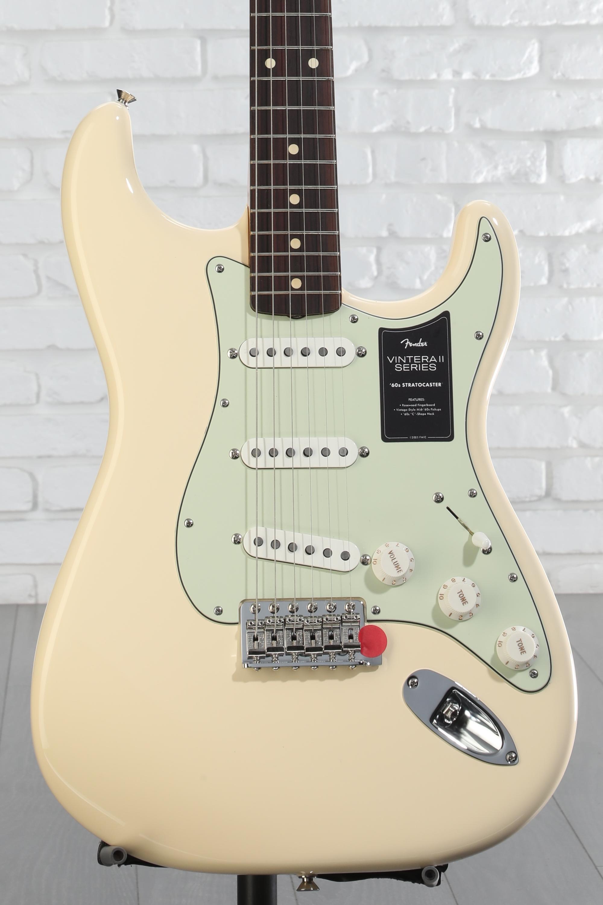 ギター Fender Vintera II 60s Stratocaster Fender Vintera II '60s Stratocaster Electric Guitar Olympic