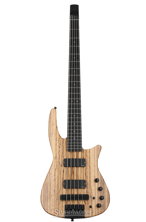 NS Design CR5 Radius Bass Guitar - Zebrawood - Sweetwater Exclusive in the  USA