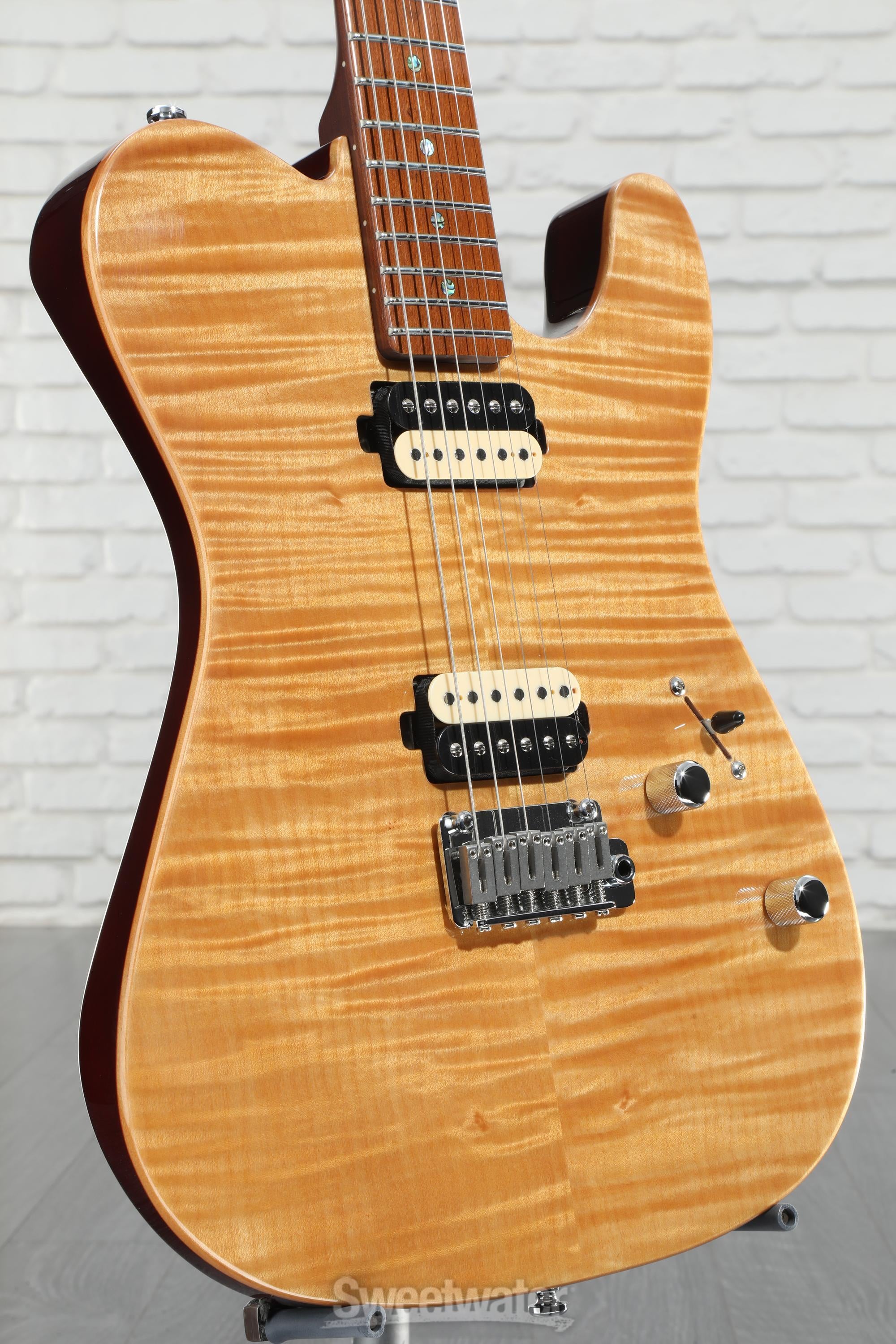 Sire Larry Carlton T7 FM Electric Guitar - Transparent Blue