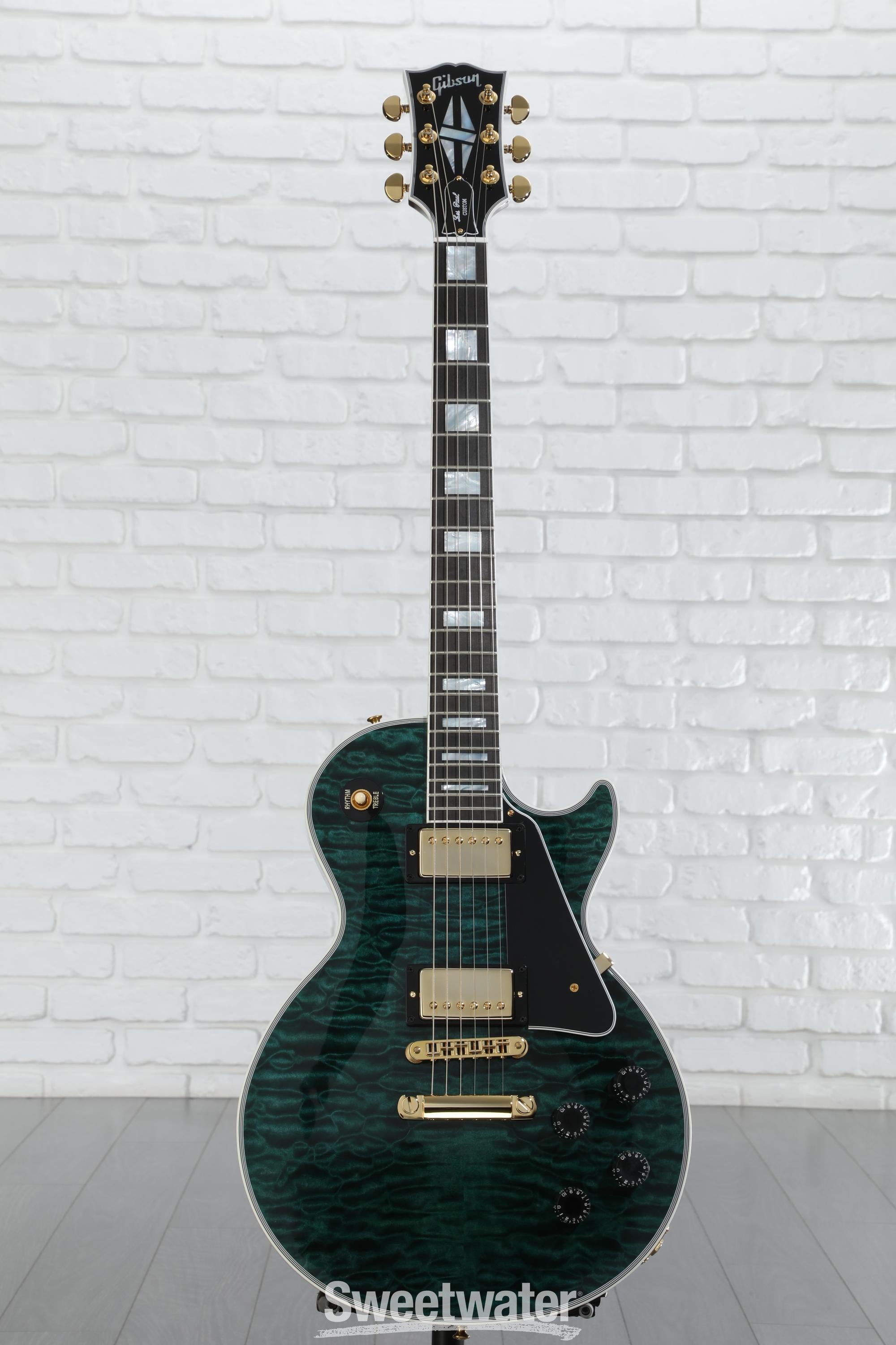 Gibson Custom Dealer Select Les Paul Custom 7A Quilt Top
