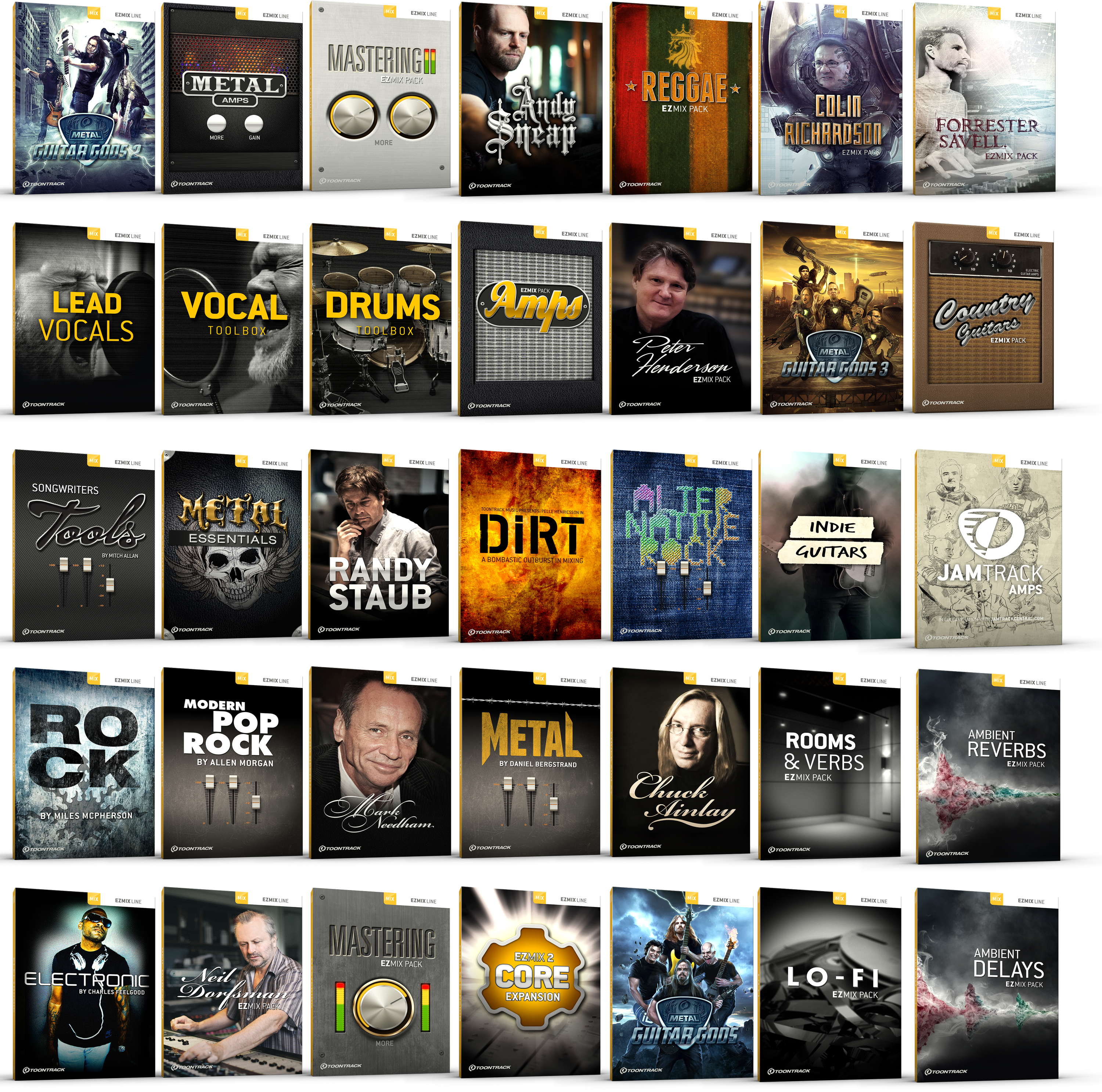 Toontrack Single Pack EZmix Expansion Pack | Sweetwater