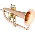 Photo of Blessing BFH-1541RT Performance Series Intermediate Bb Flugelhorn - Clear Lacquer