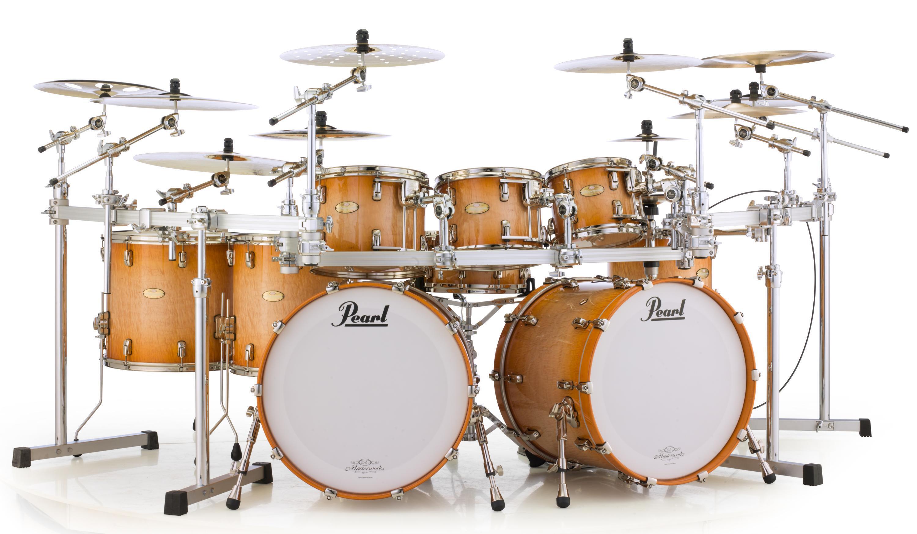 Pearl Masterworks Stadium Exotic 9-piece Shell Pack with Snare