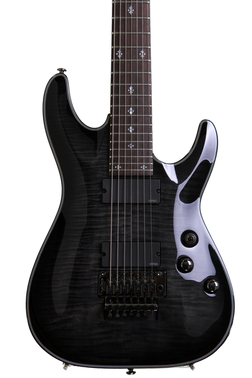 E-Gitarre Schecter Damien Elite-7 Diamond Serie EMG & outlet Grover