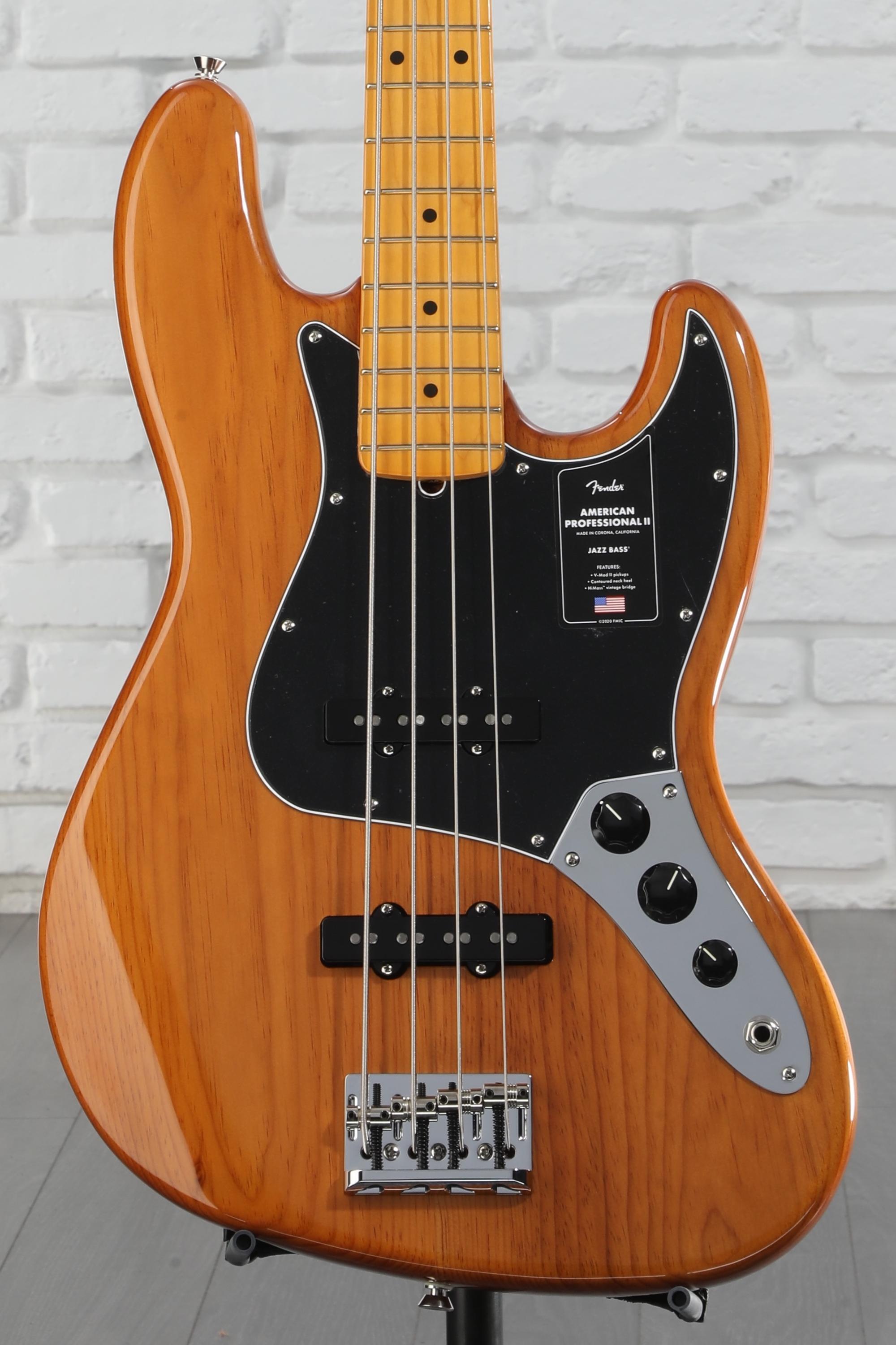 Fender American Professional Ⅱ JazzBass Fender American Professional II Jazz Bass Guitar - Natural