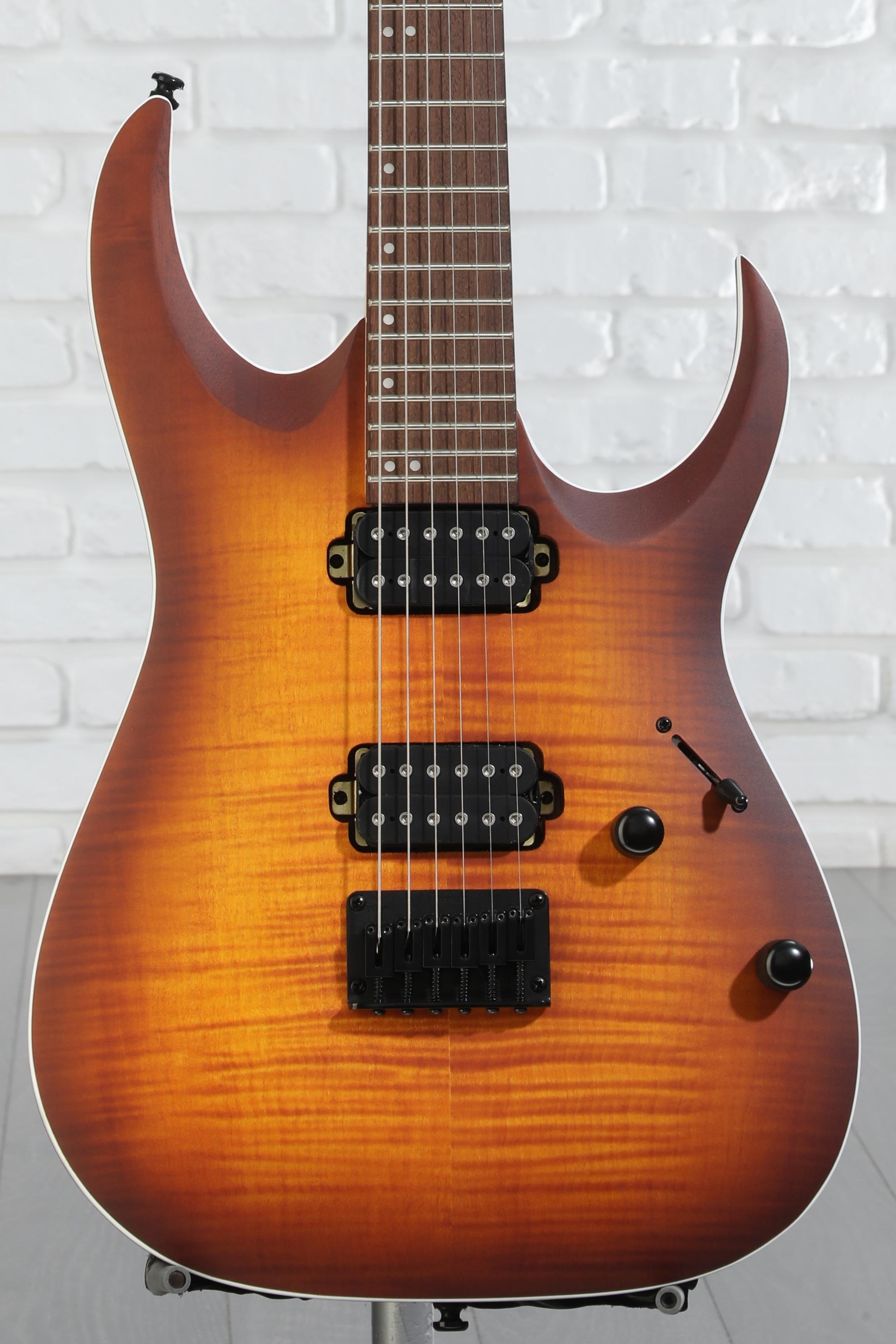 Ibanez RGA42FM - Dragon Eye Burst Flat | Sweetwater