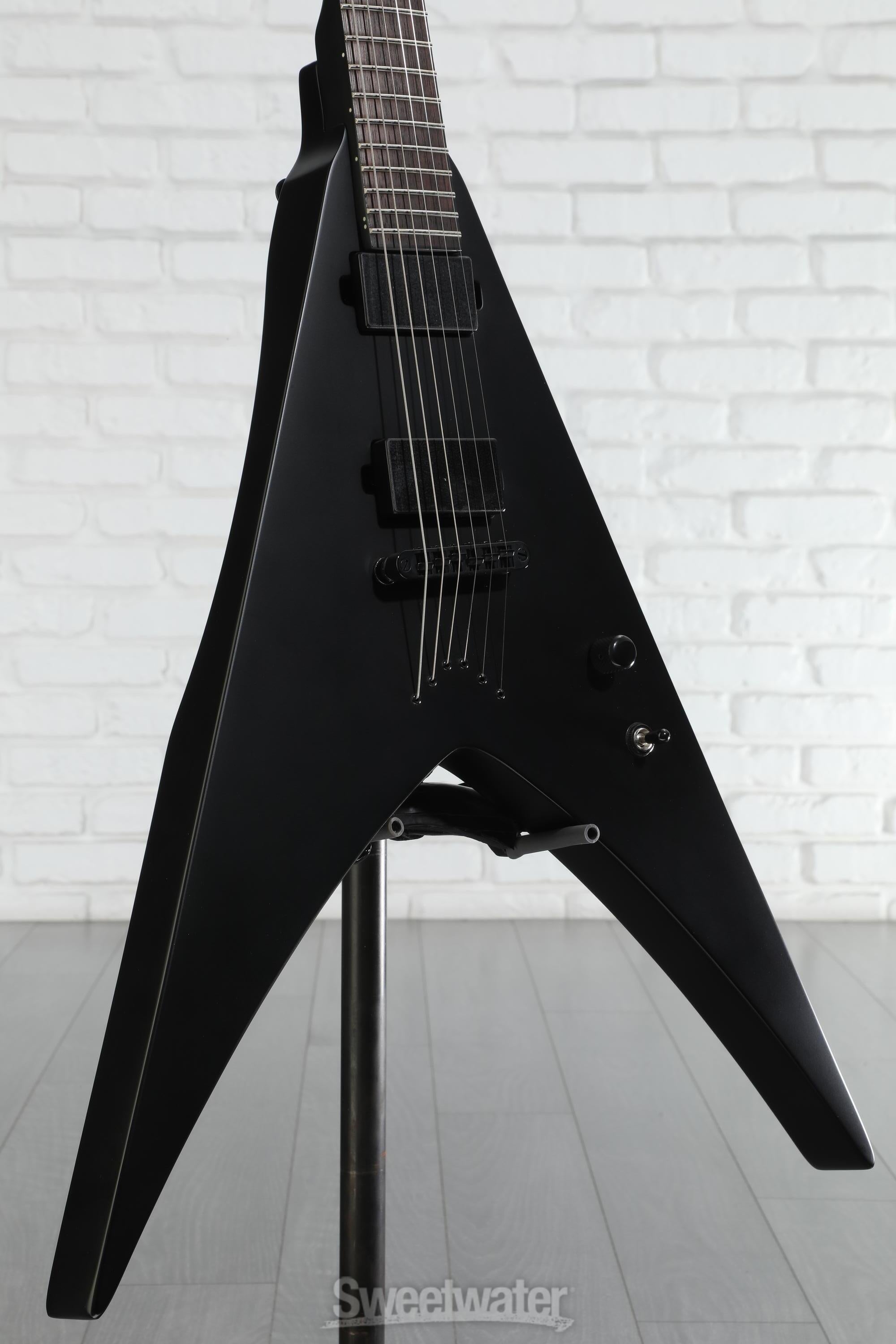 ESP LTD Nergal HEX-200 Signature Electric Guitar - Black