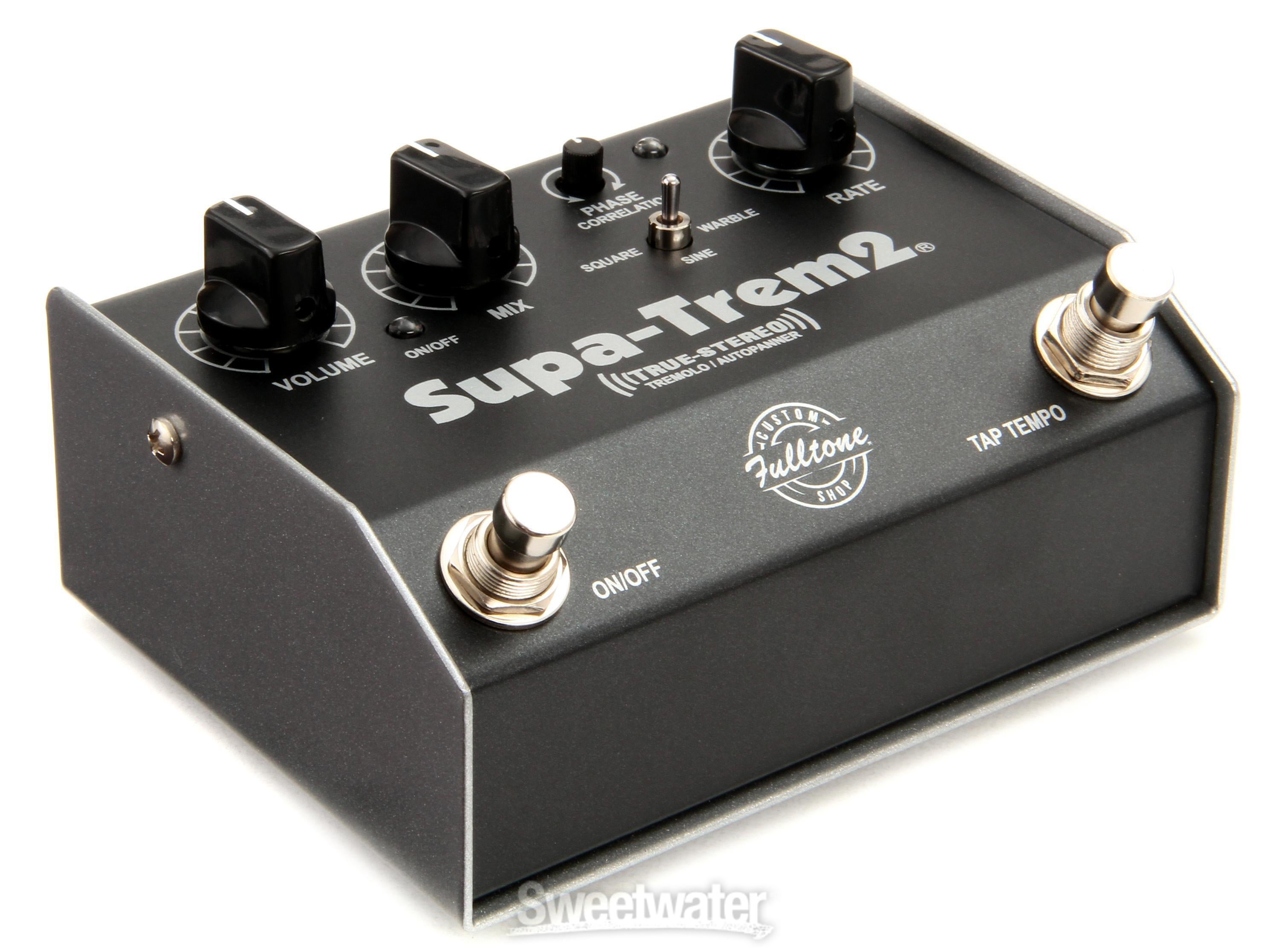 Fulltone Custom Shop Supa-Trem2 Stereo Tremolo Pedal | Sweetwater